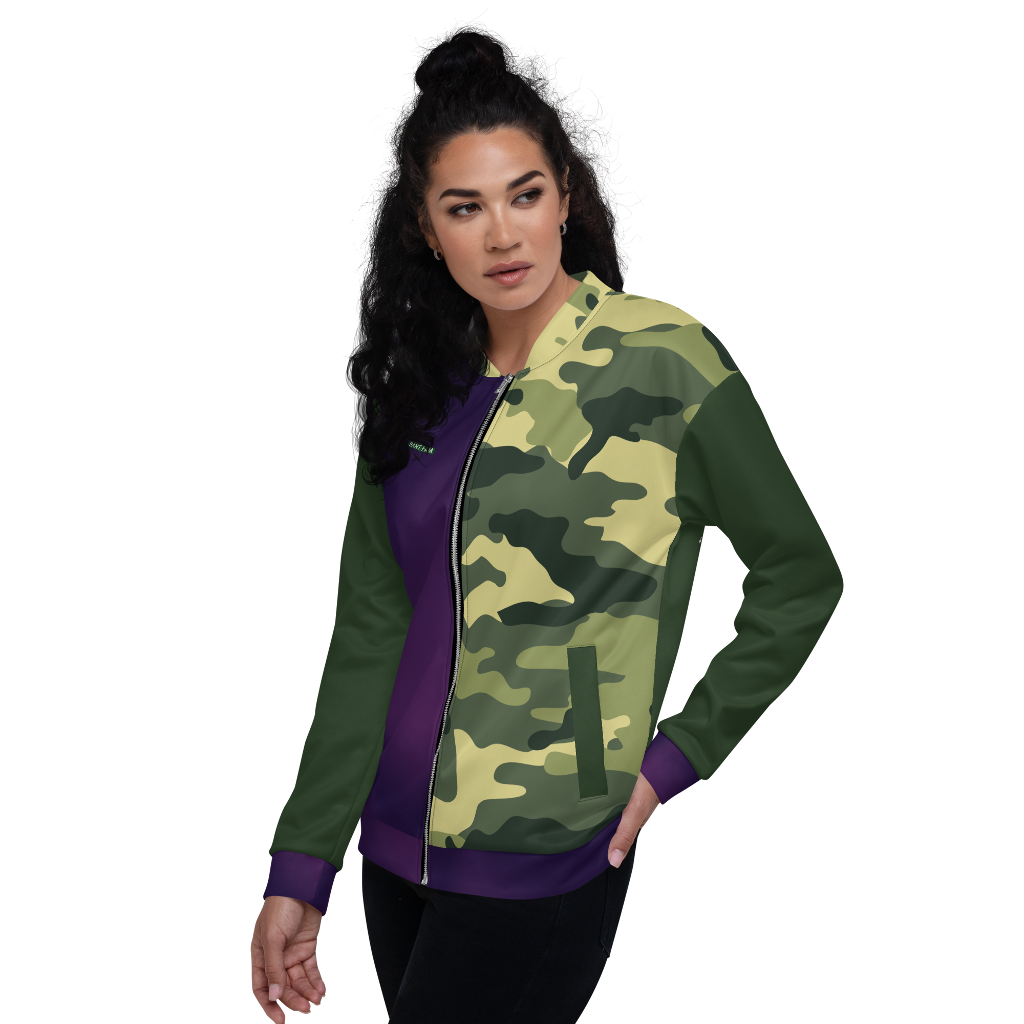 PEACE THROUGH STRENGTH Bomber Jacket