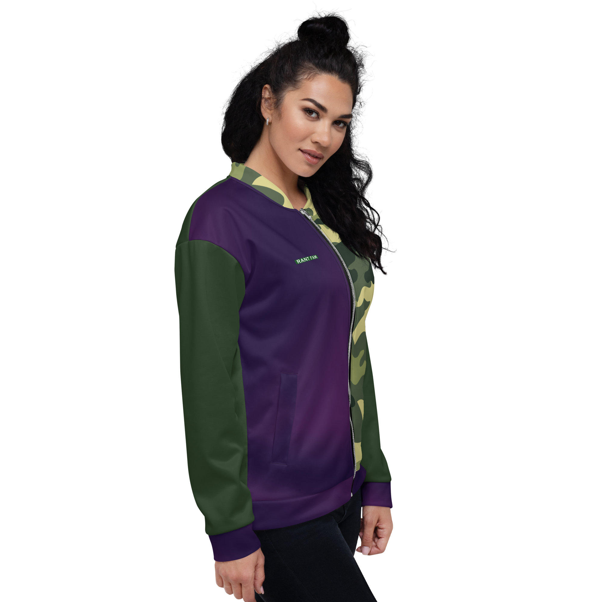 PEACE THROUGH STRENGTH Bomber Jacket