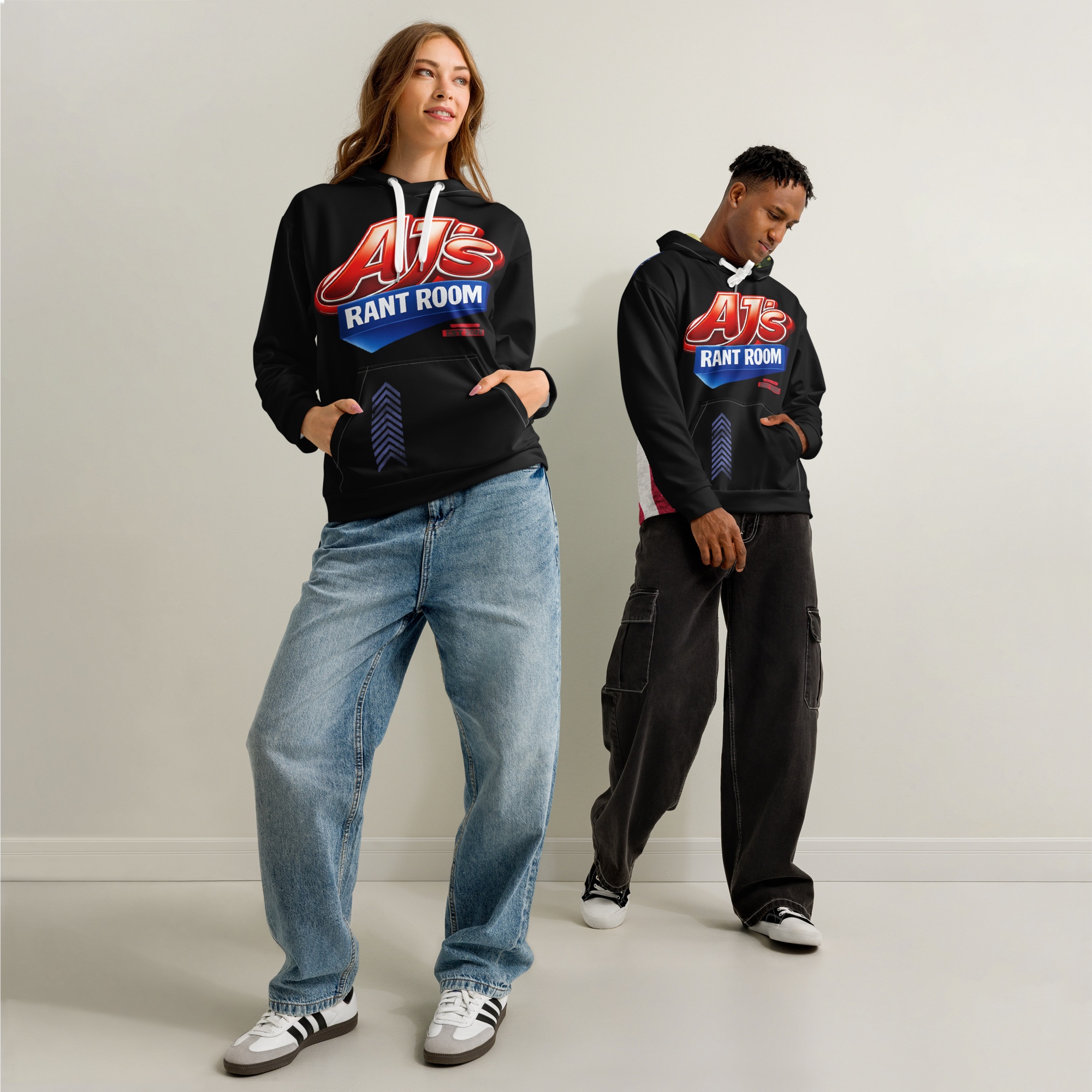 RANT ROOM 2026 Cotton Hoodie (Onyx)
