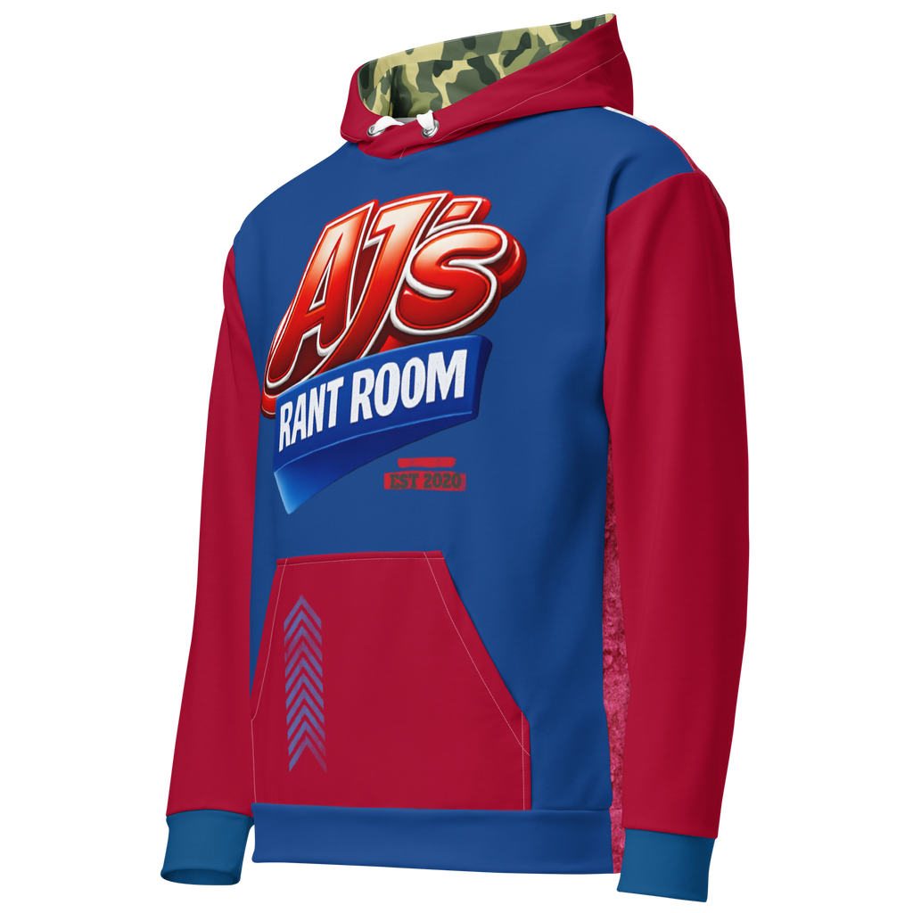 RANT ROOM 2026 Cotton Hoodie (Dark Cerulean)