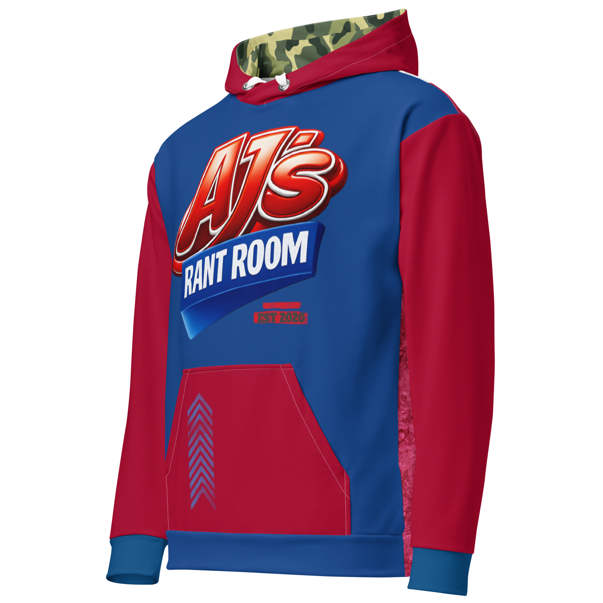 RANT ROOM 2026 Cotton Hoodie (Dark Cerulean)