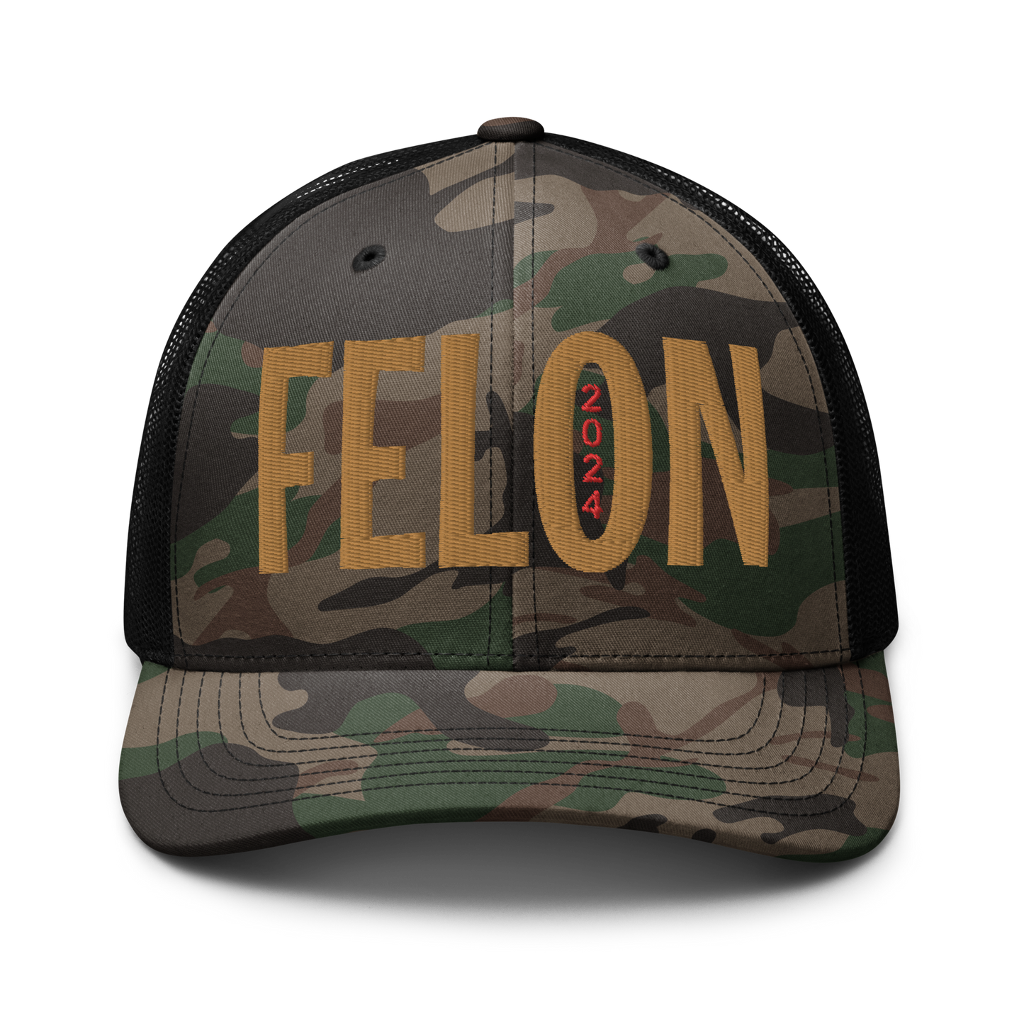 FELON 2024 Camo Trucker