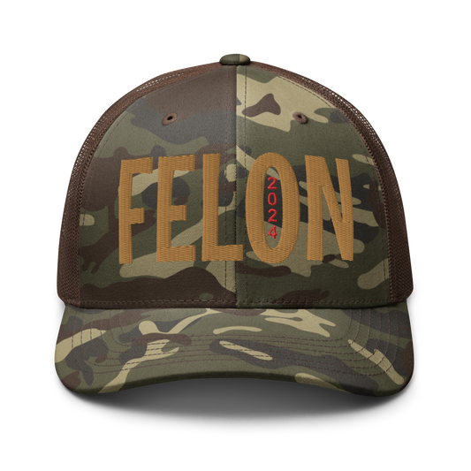 FELON 2024 Camo Trucker