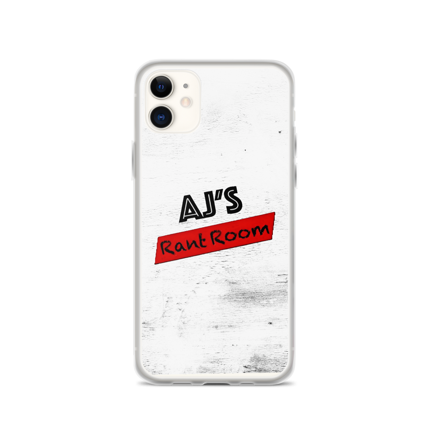 RANT ROOM  iPhone® case (white)