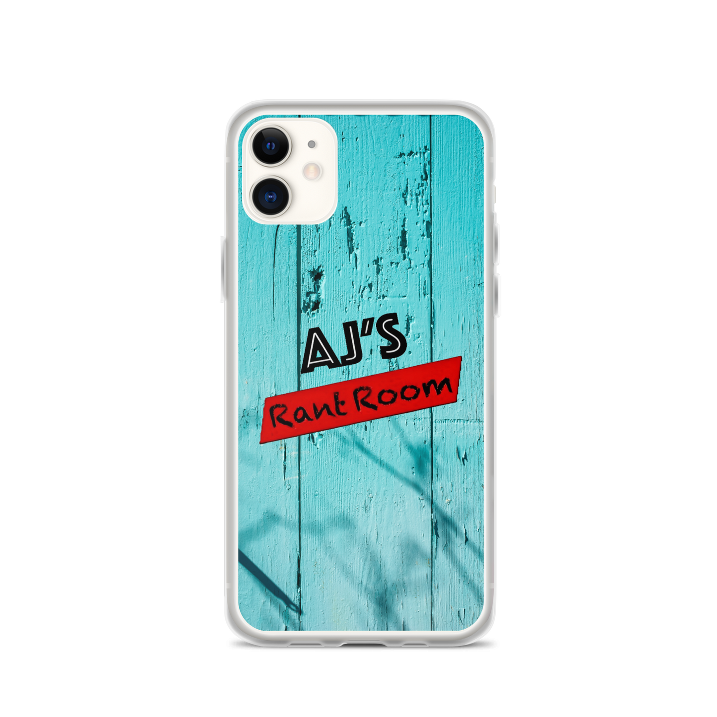 RANT ROOM  iPhone® case (blue)