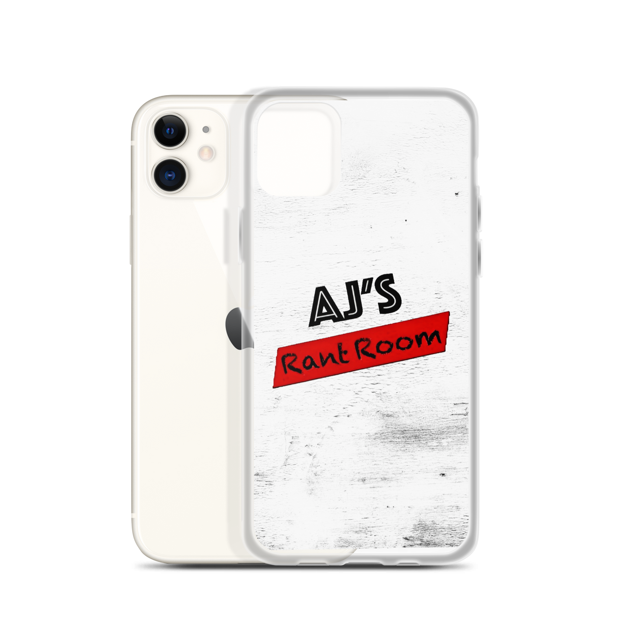 RANT ROOM  iPhone® case (white)