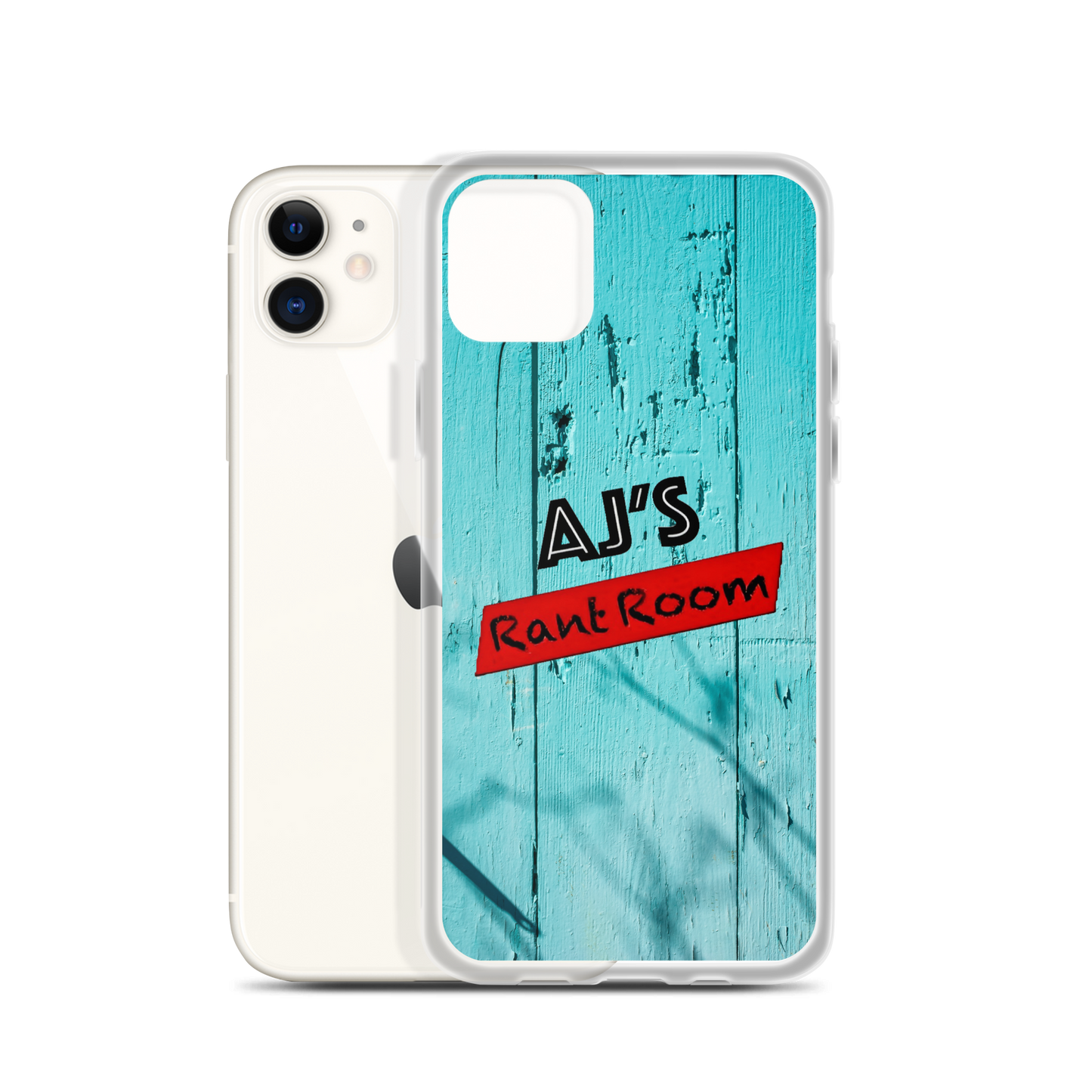 RANT ROOM  iPhone® case (blue)