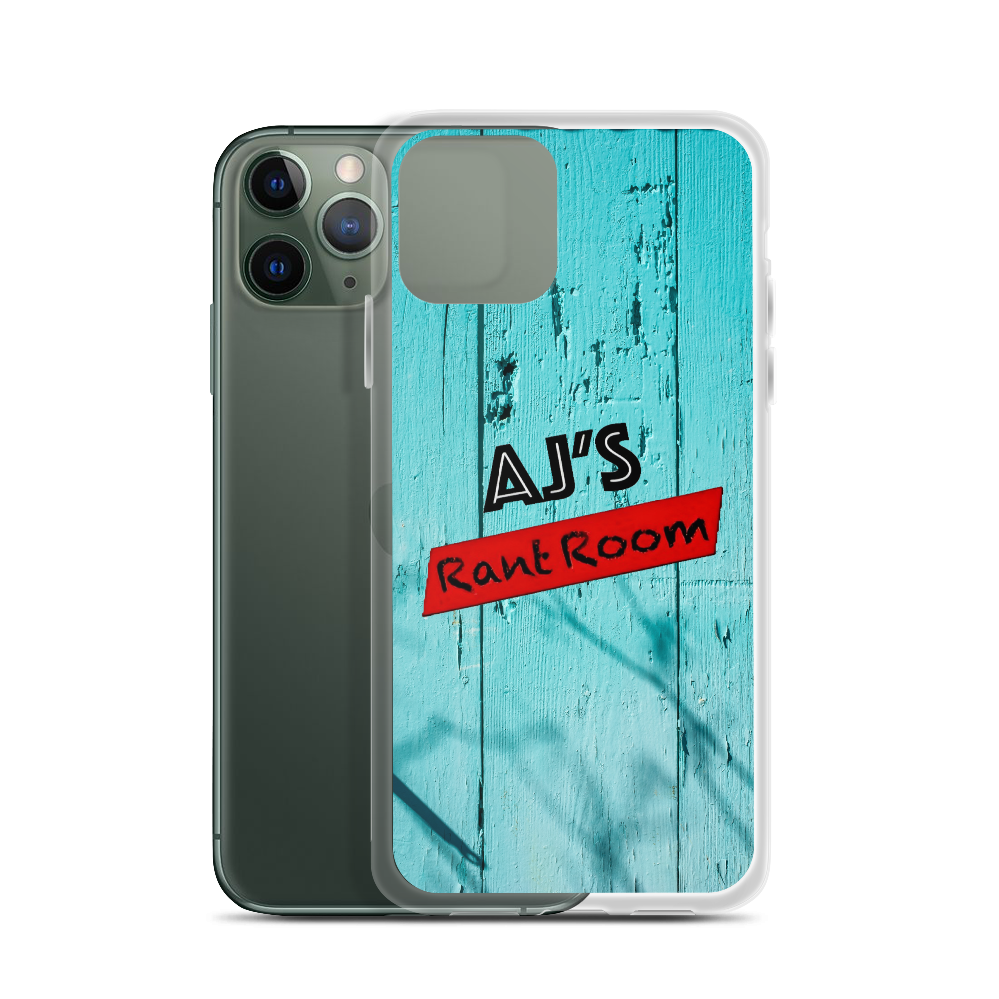 RANT ROOM  iPhone® case (blue)