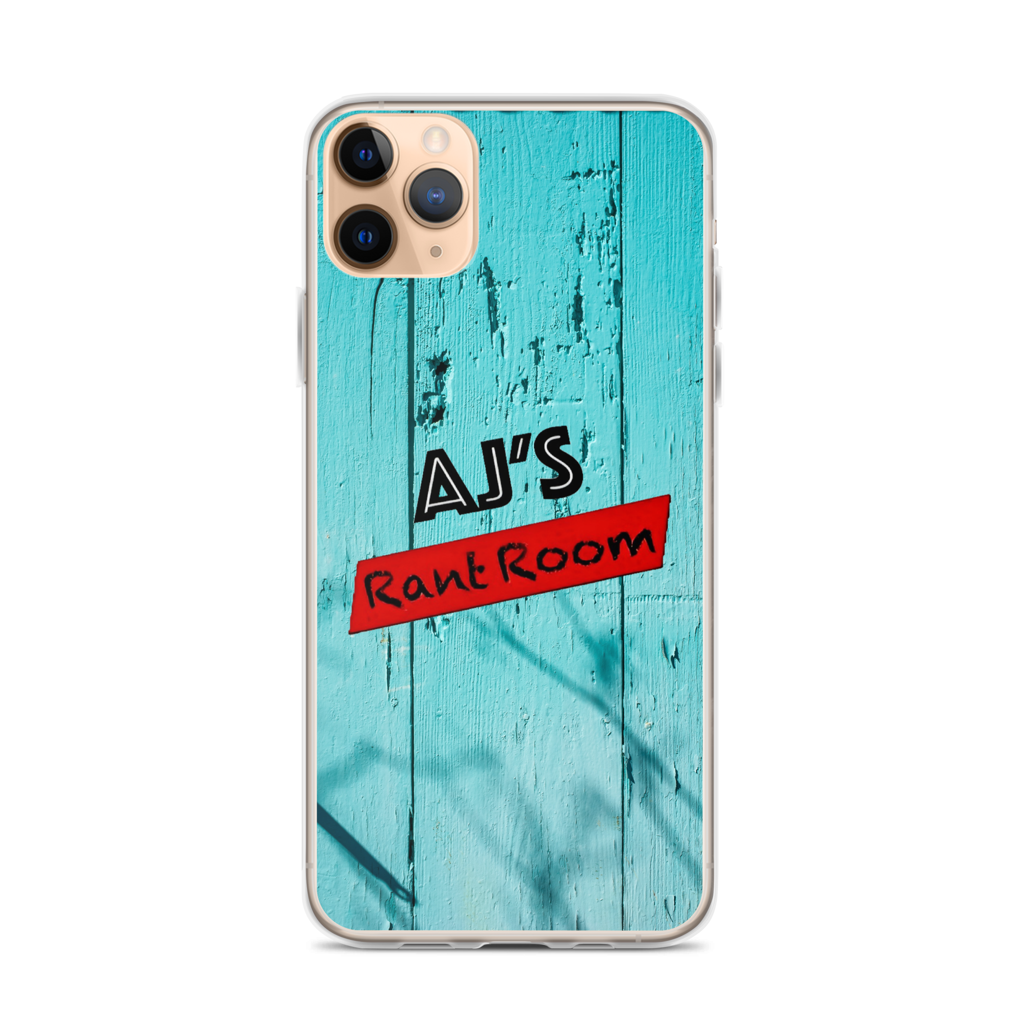 RANT ROOM  iPhone® case (blue)