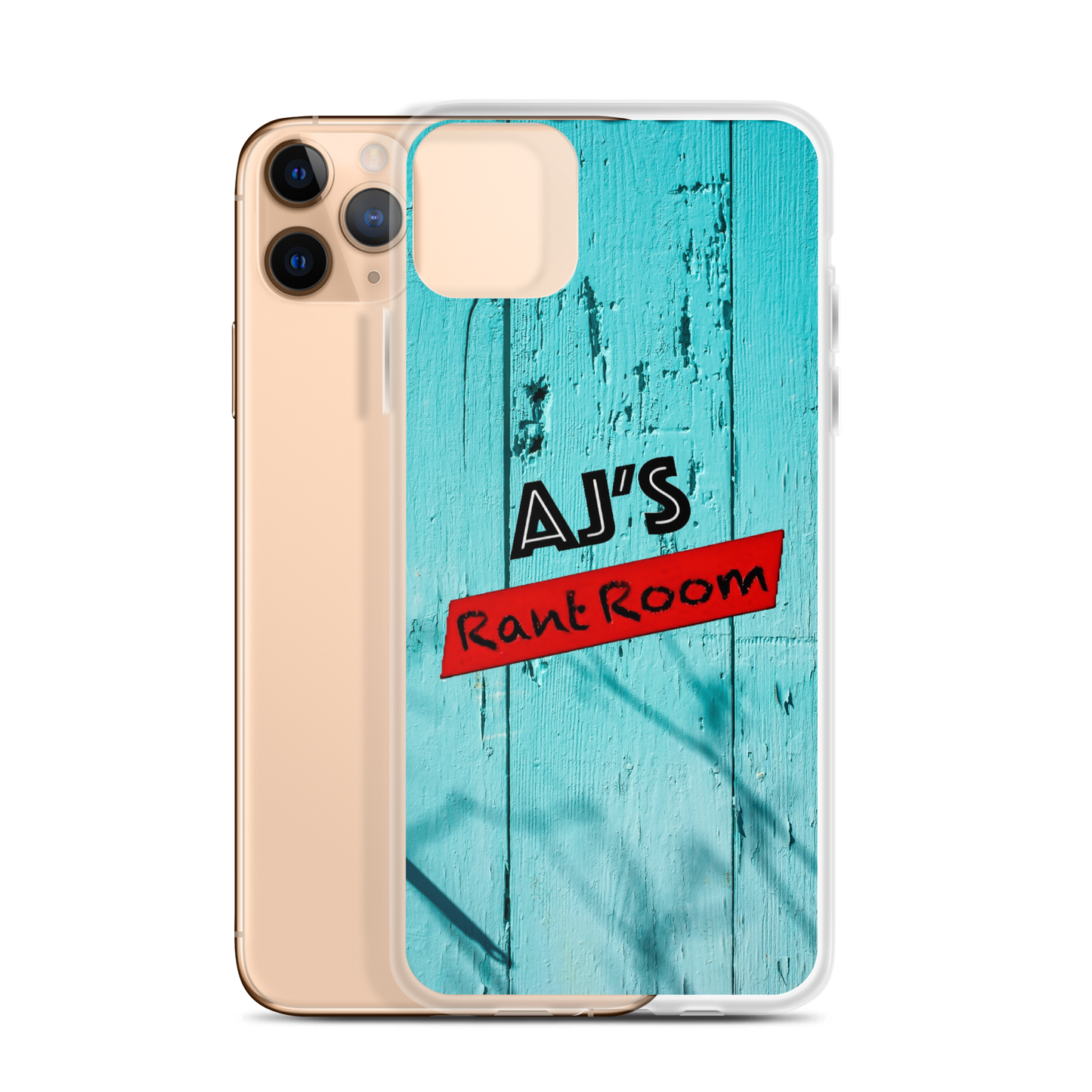 RANT ROOM  iPhone® case (blue)