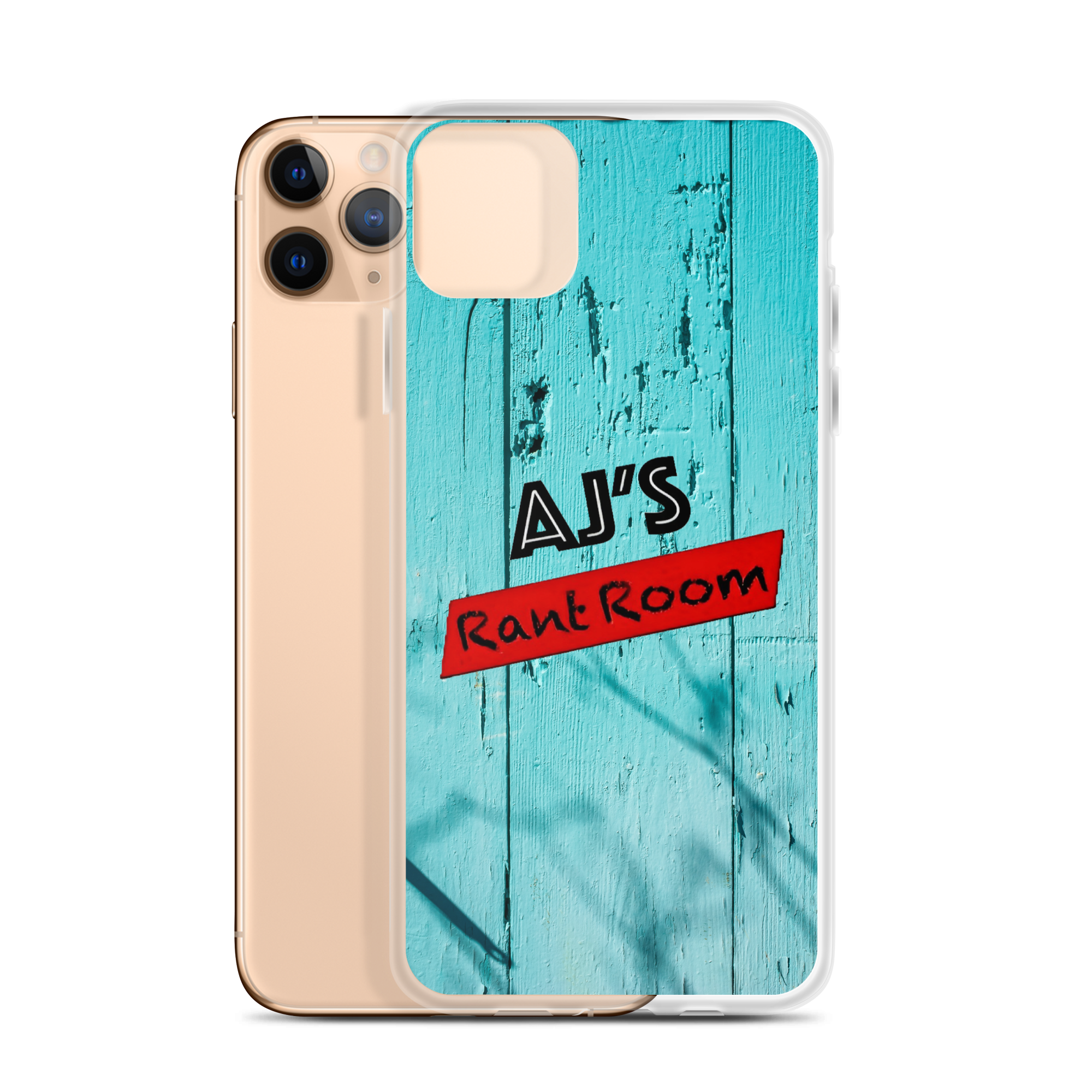 RANT ROOM  iPhone® case (blue)