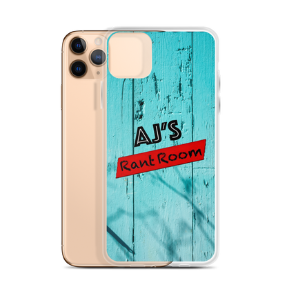 RANT ROOM  iPhone® case (blue)