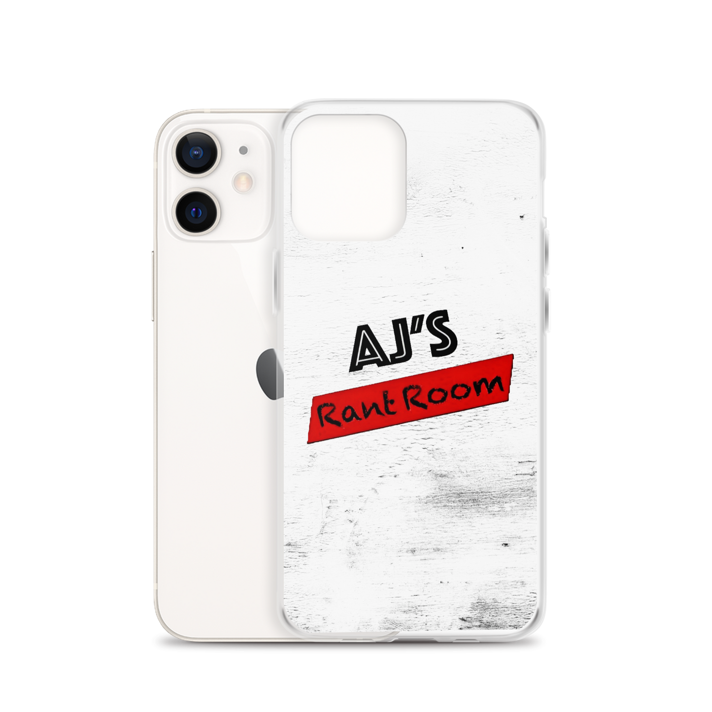 RANT ROOM  iPhone® case (white)