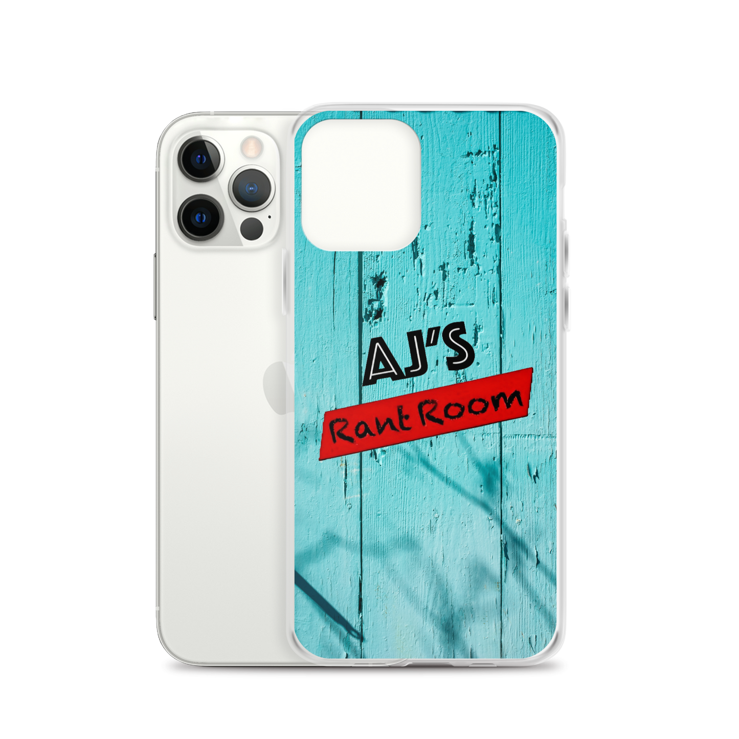 RANT ROOM  iPhone® case (blue)