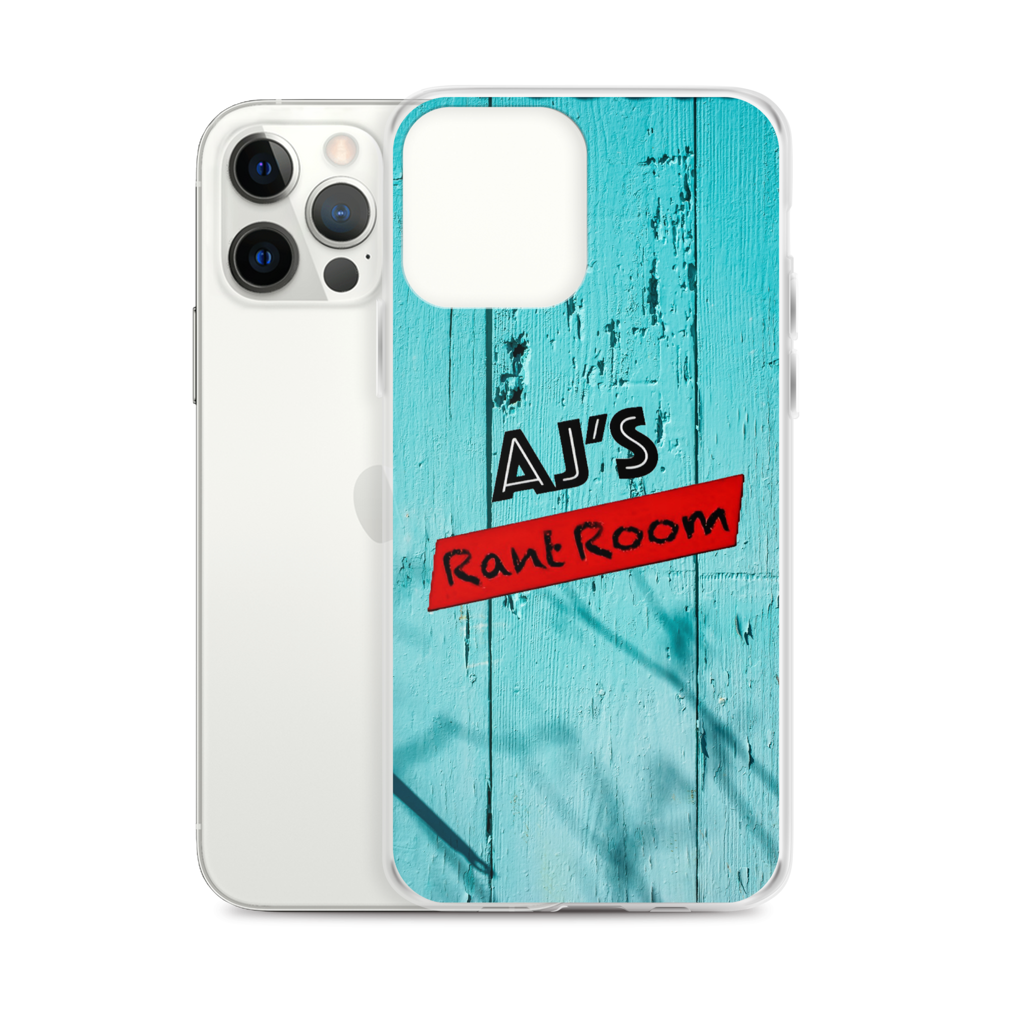 RANT ROOM  iPhone® case (blue)