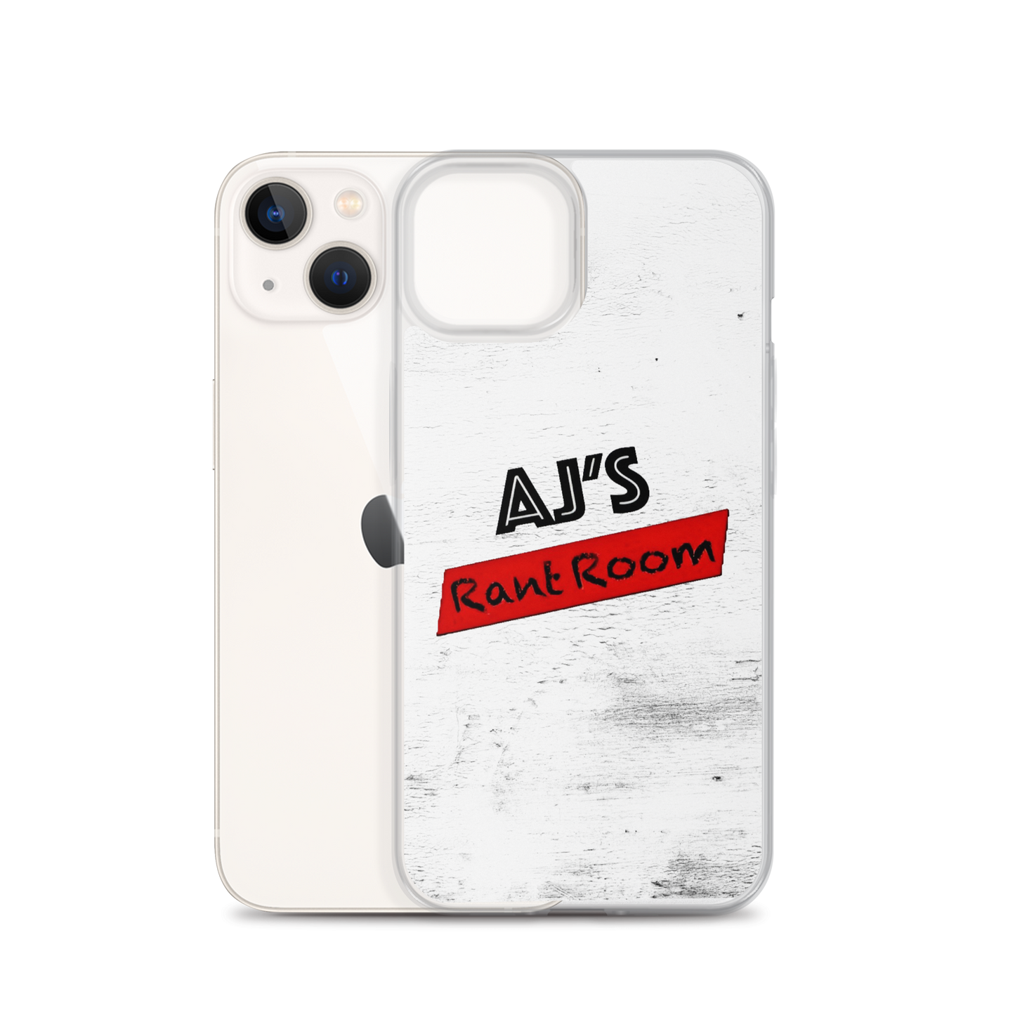 RANT ROOM  iPhone® case (white)