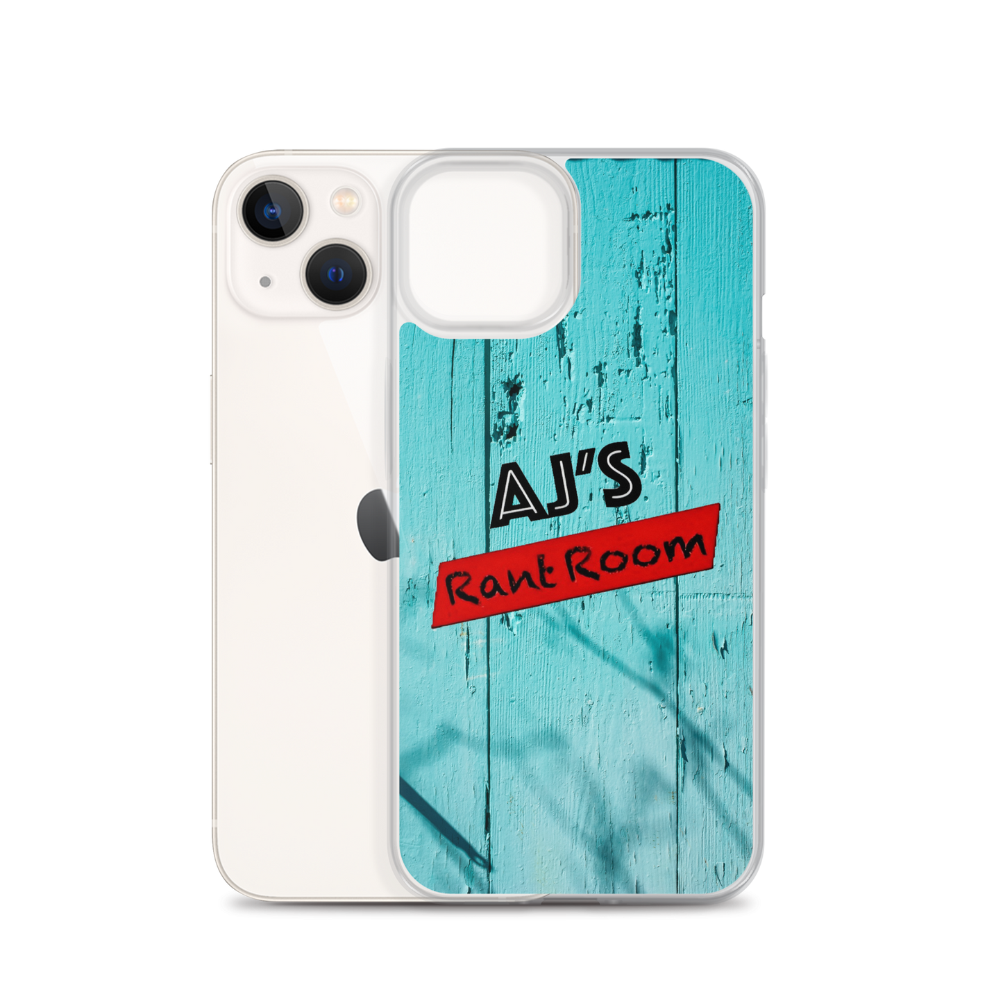 RANT ROOM  iPhone® case (blue)