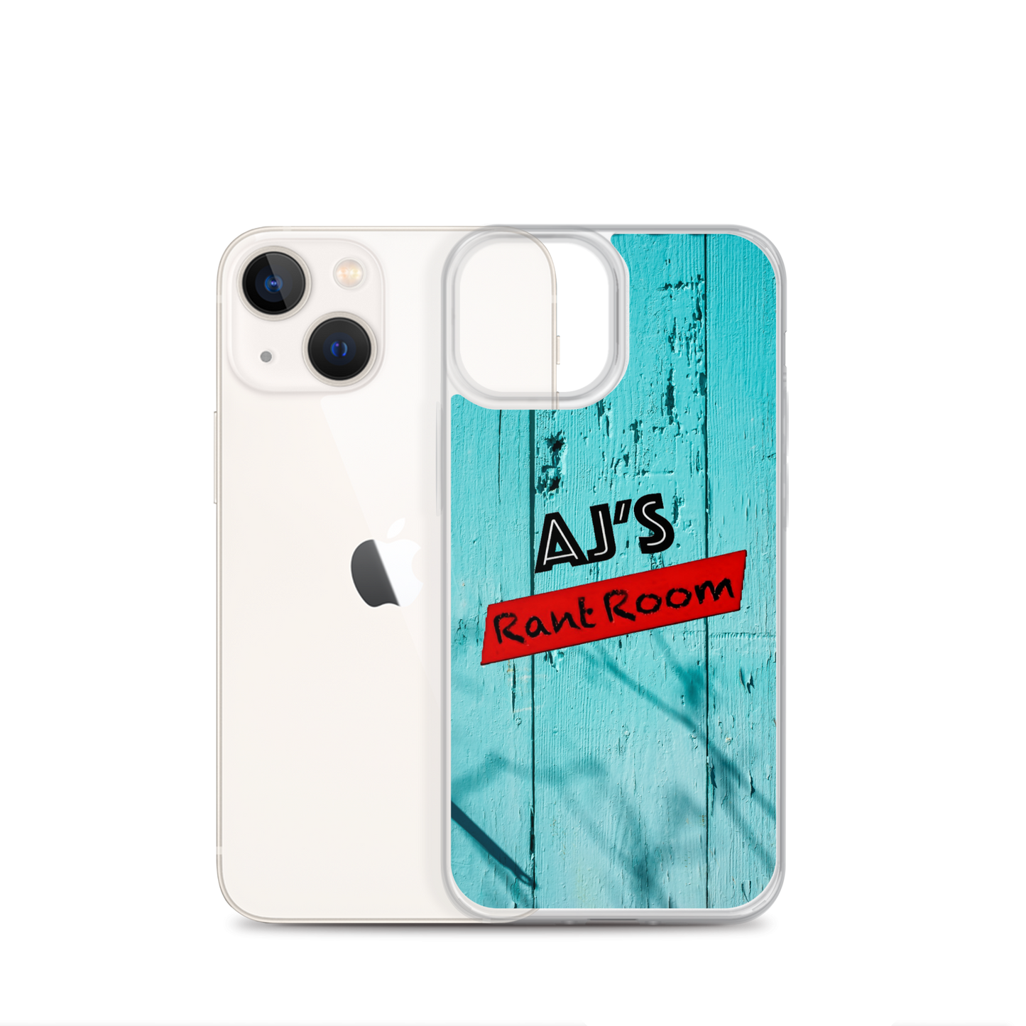 RANT ROOM  iPhone® case (blue)