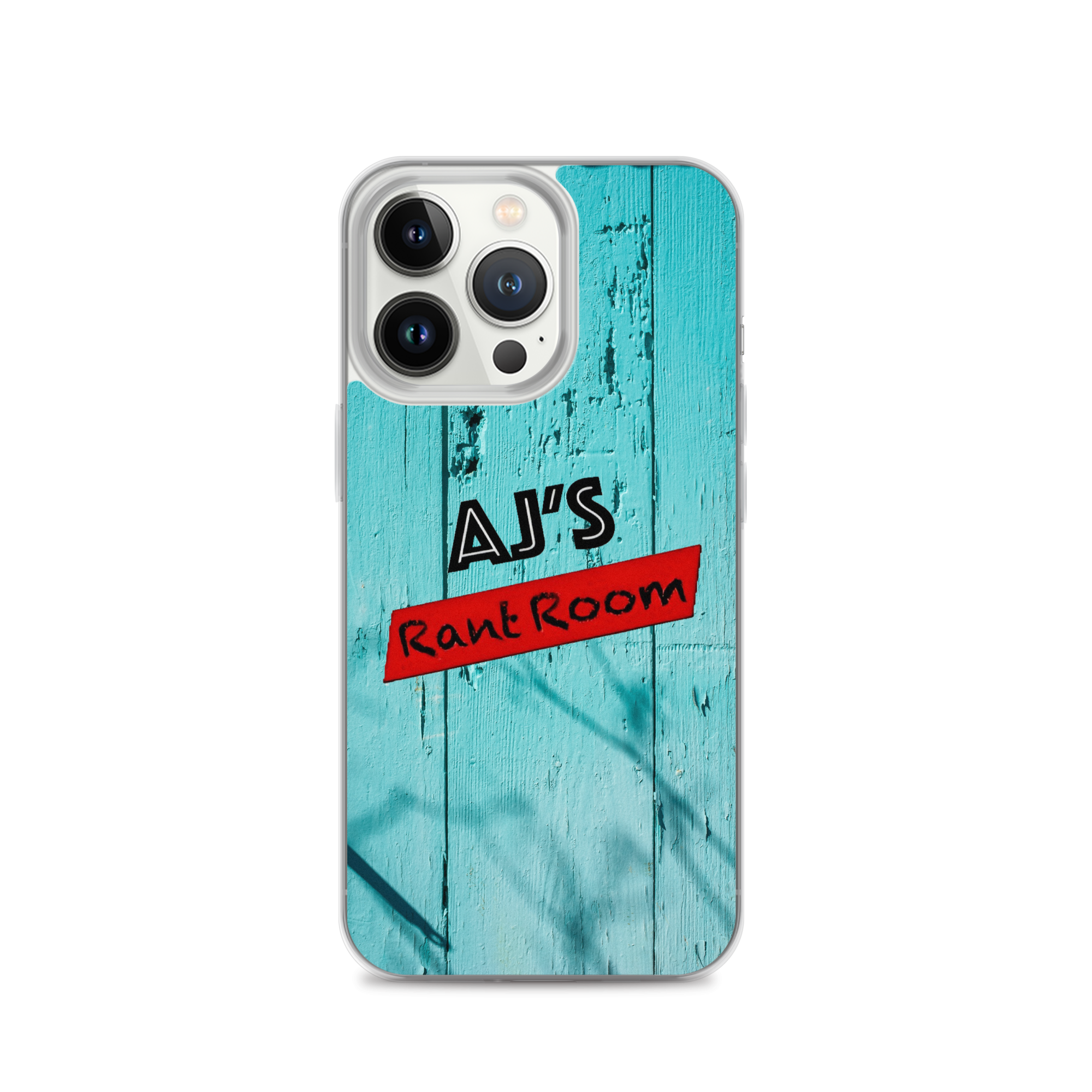 RANT ROOM  iPhone® case (blue)