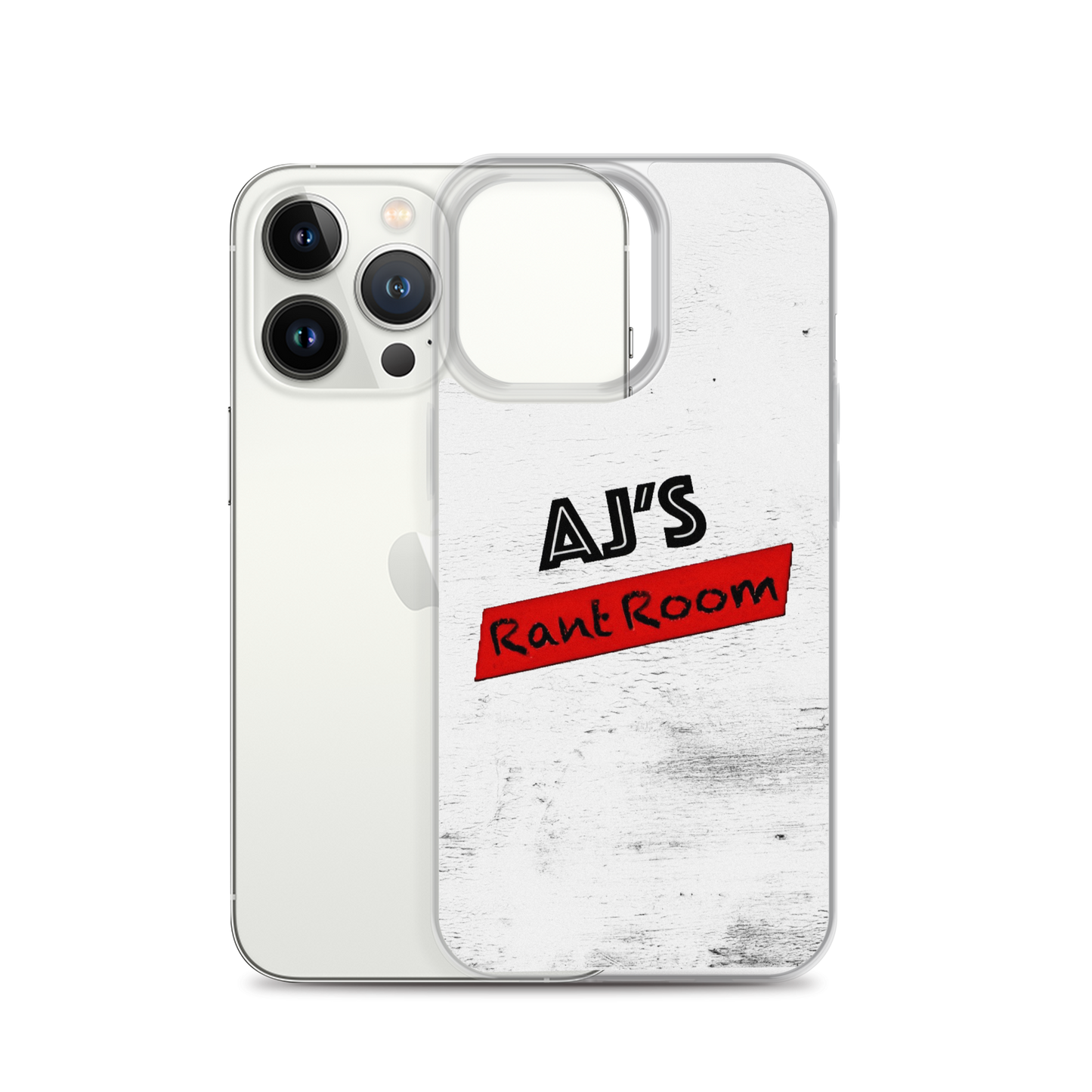 RANT ROOM  iPhone® case (white)