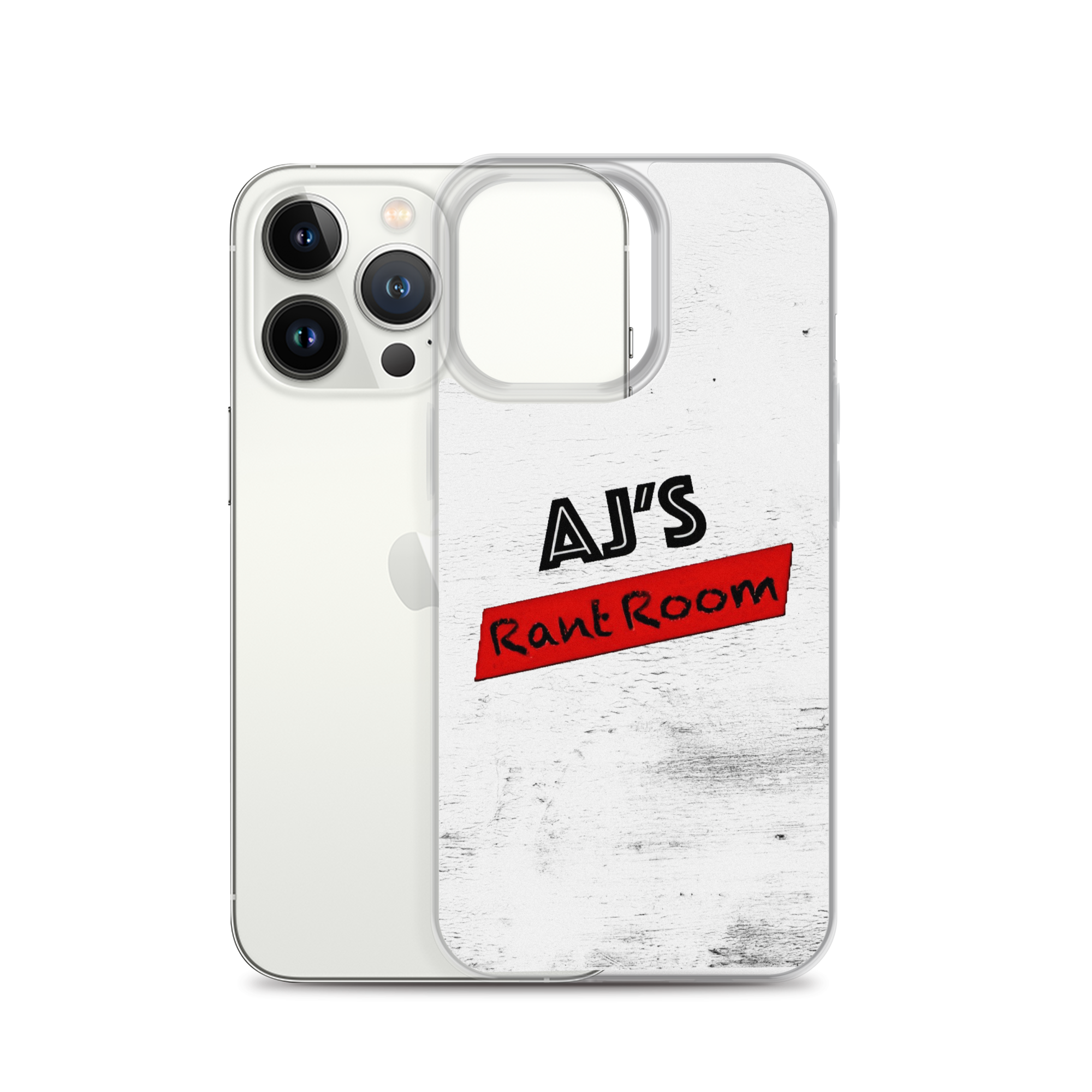 RANT ROOM  iPhone® case (white)