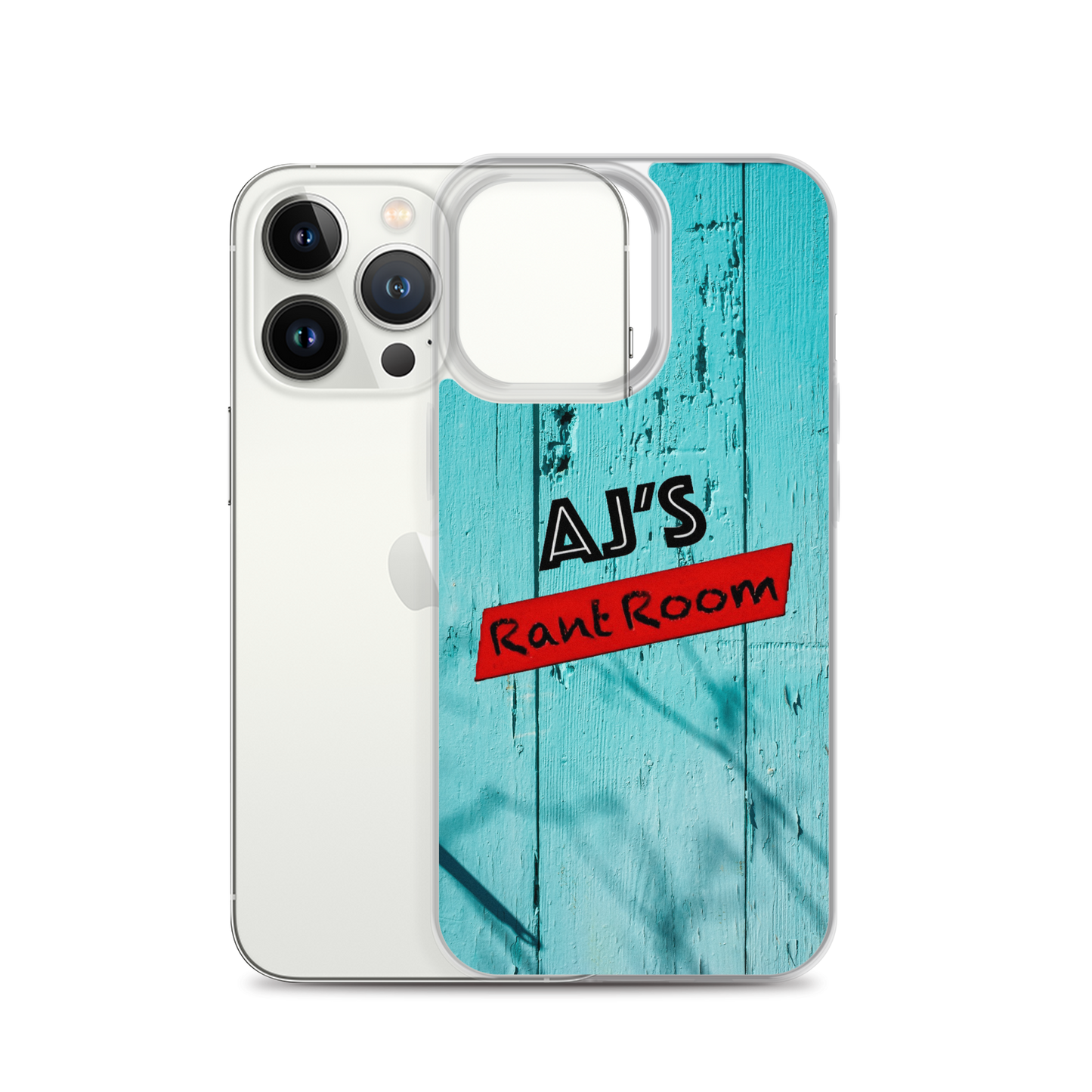 RANT ROOM  iPhone® case (blue)