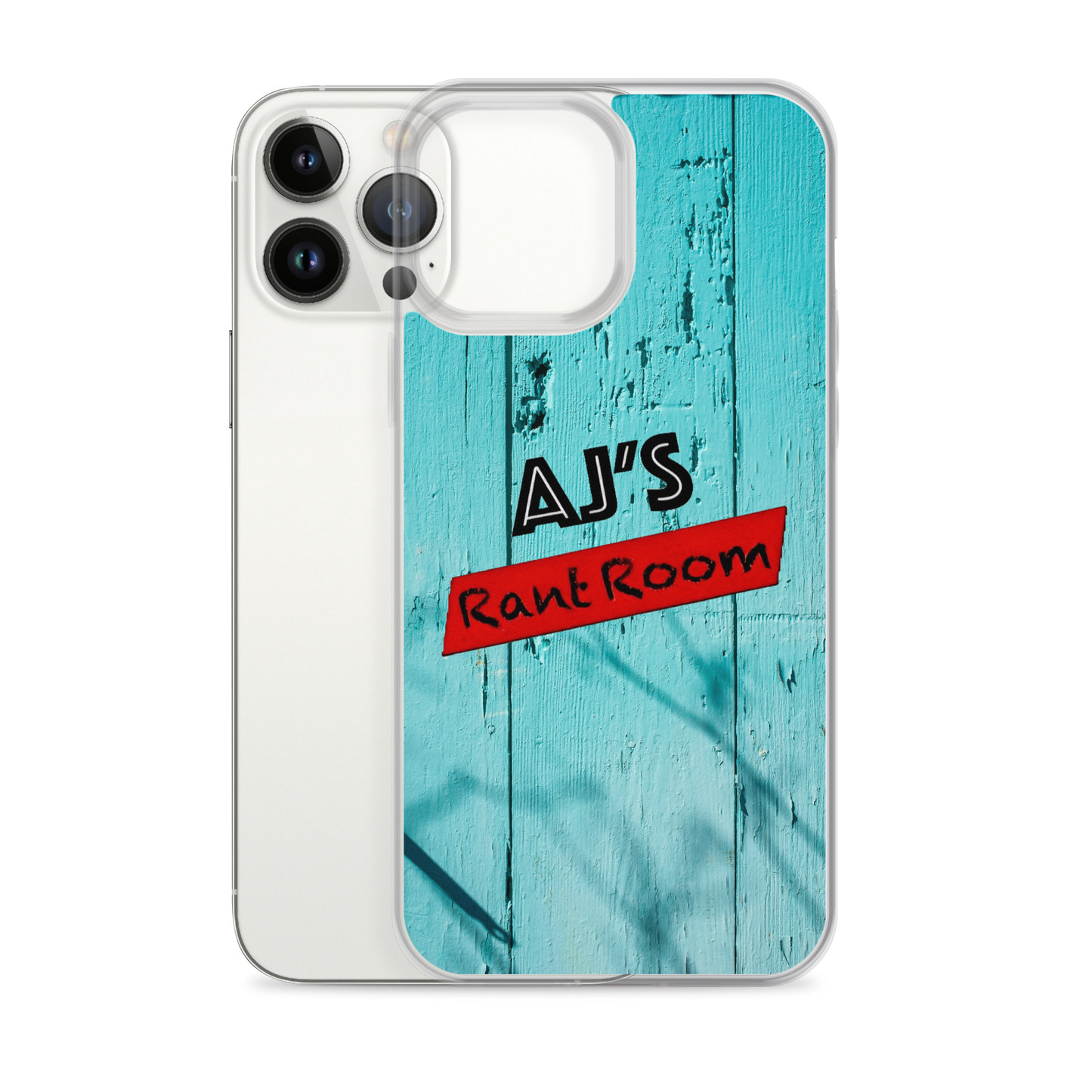 RANT ROOM  iPhone® case (blue)