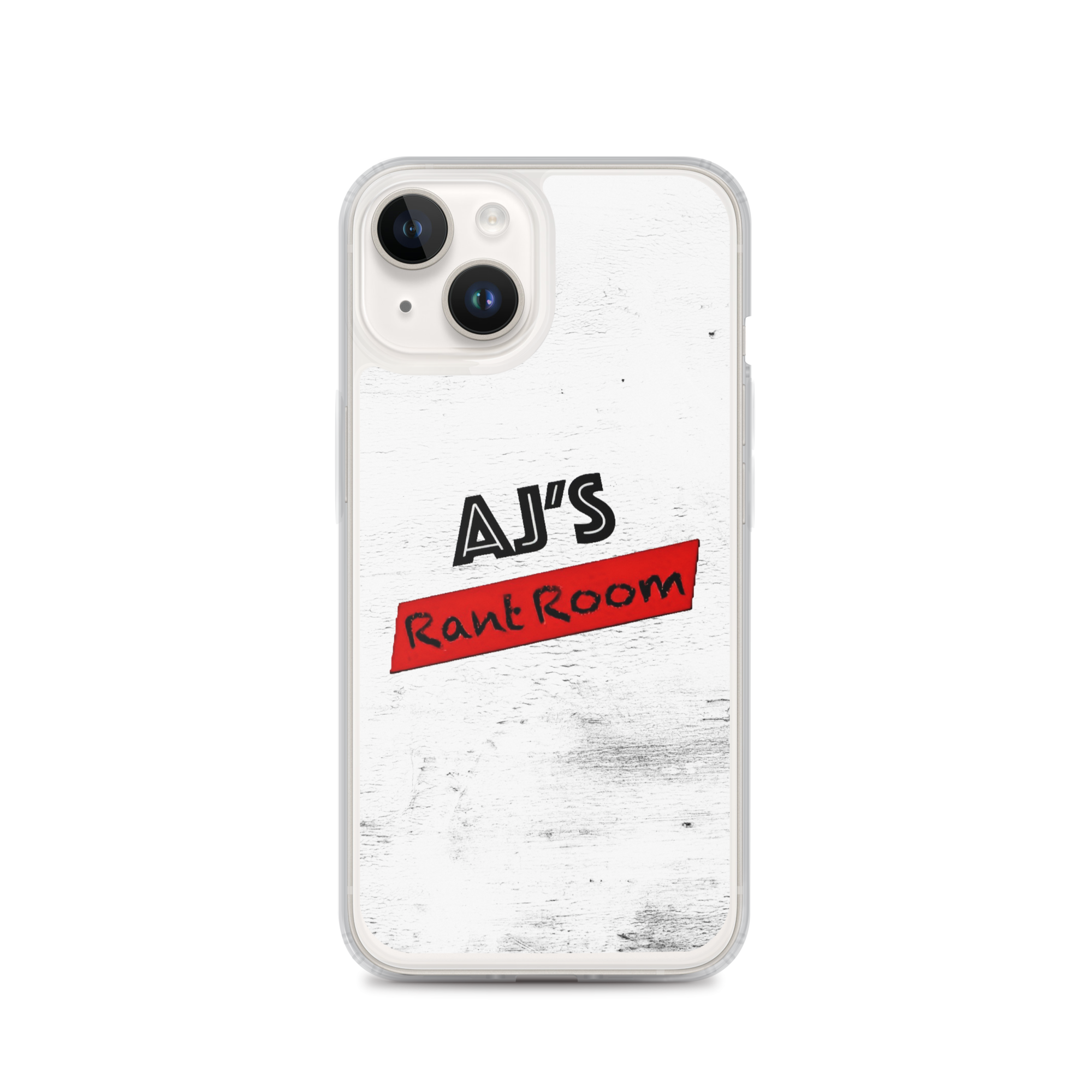 RANT ROOM  iPhone® case (white)
