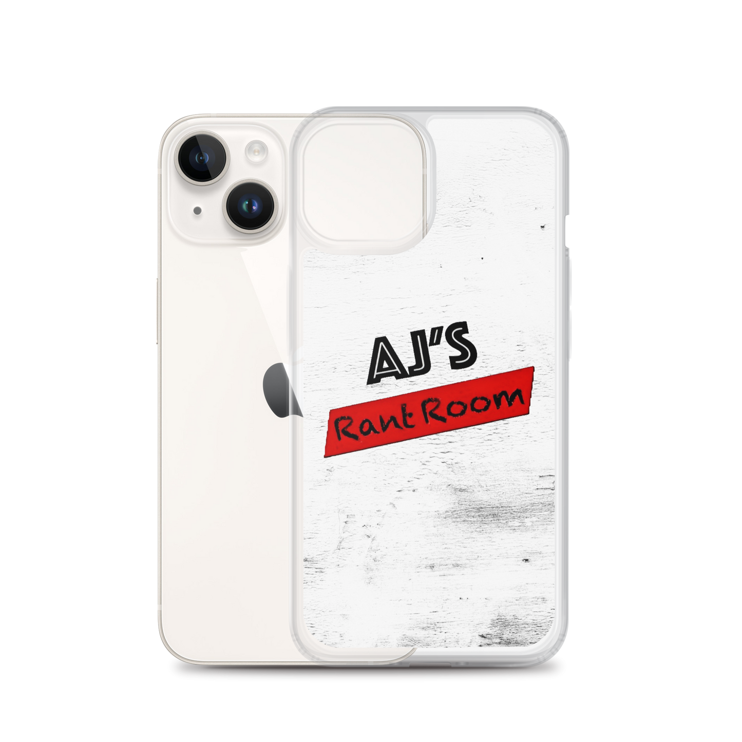 RANT ROOM  iPhone® case (white)