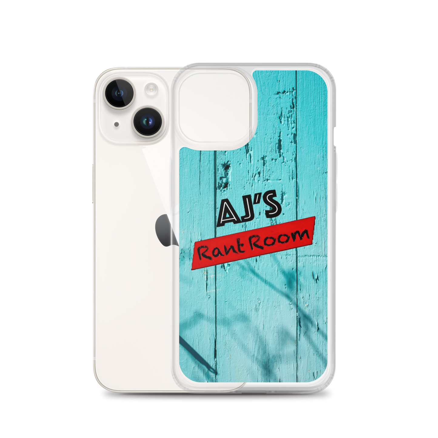 RANT ROOM  iPhone® case (blue)