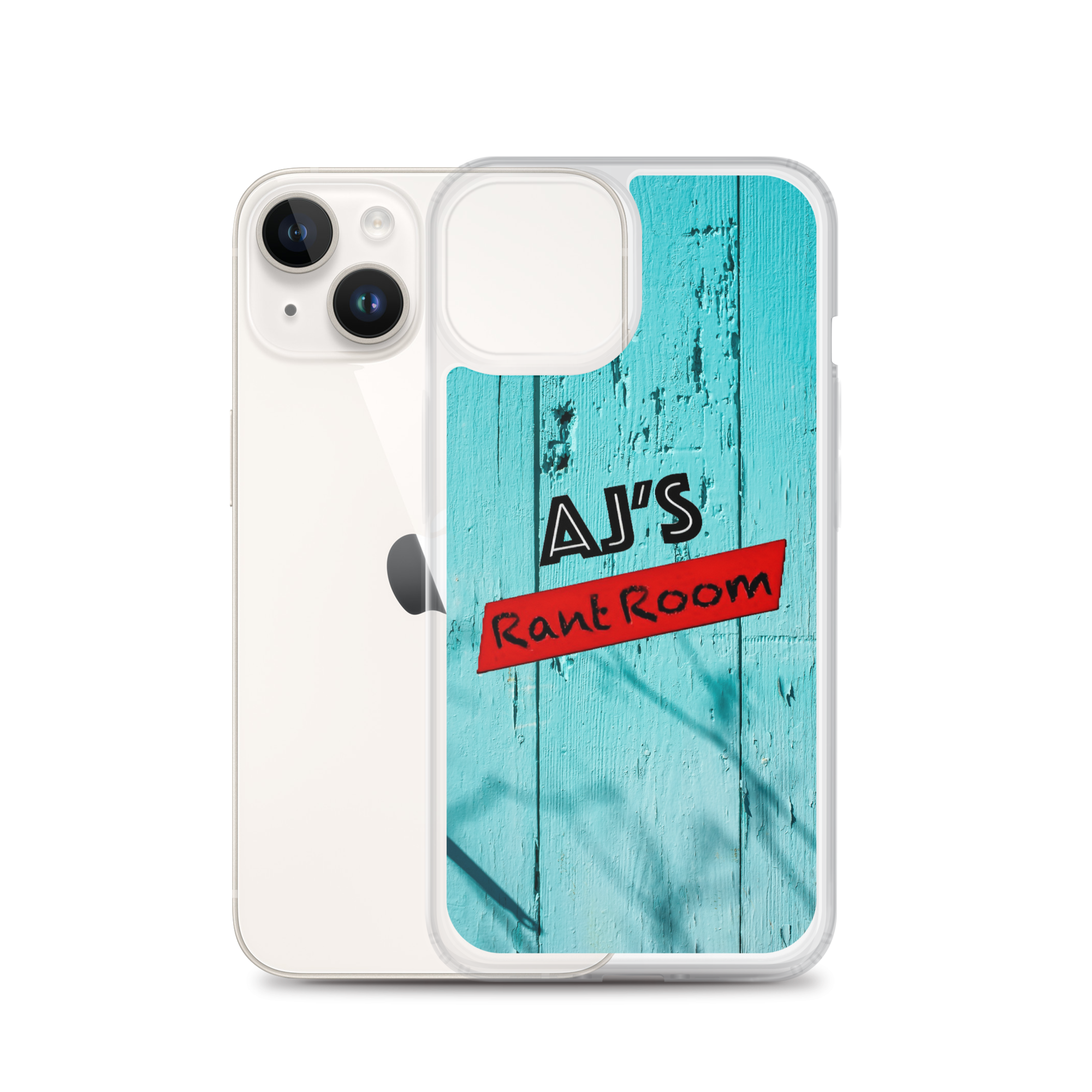 RANT ROOM  iPhone® case (blue)