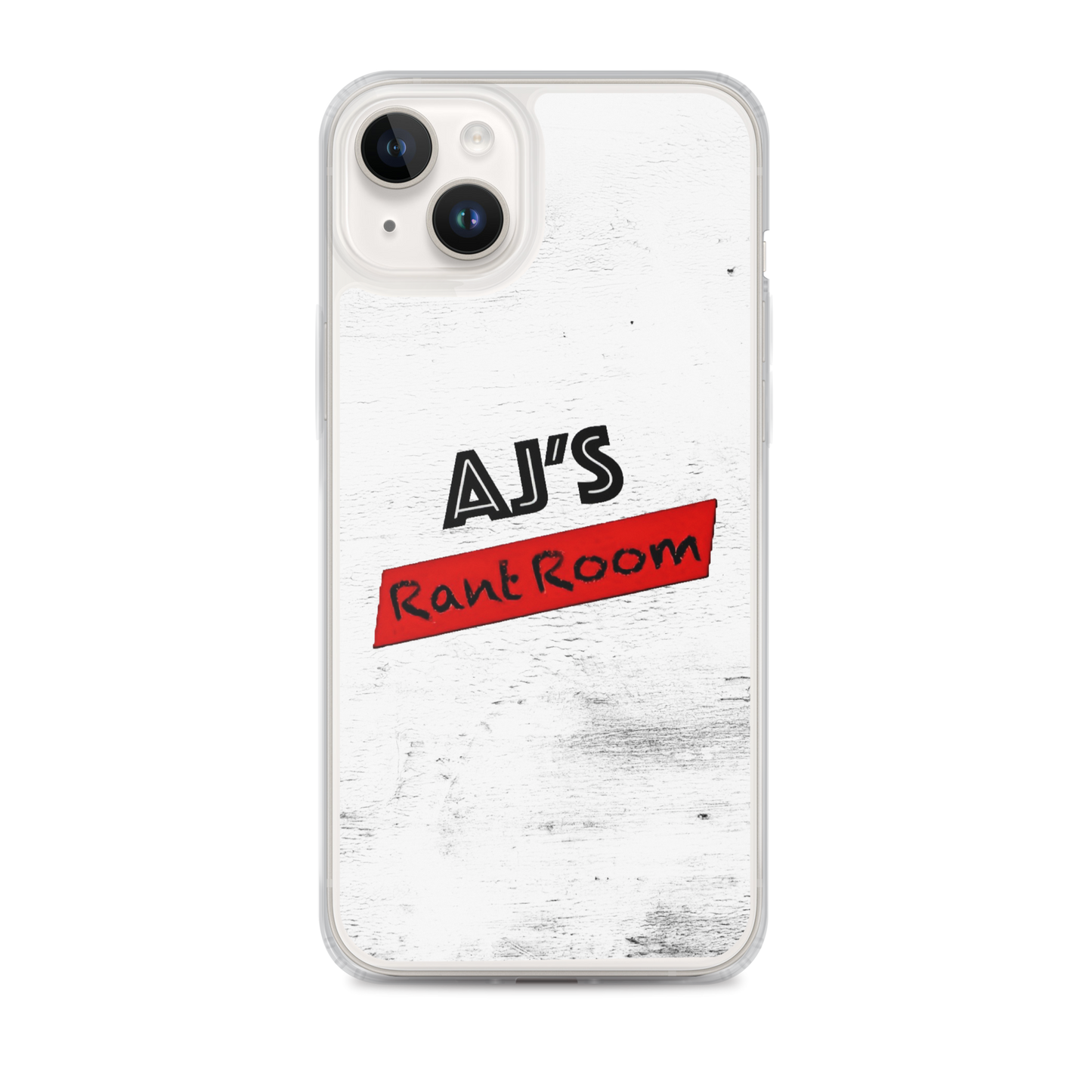 RANT ROOM  iPhone® case (white)