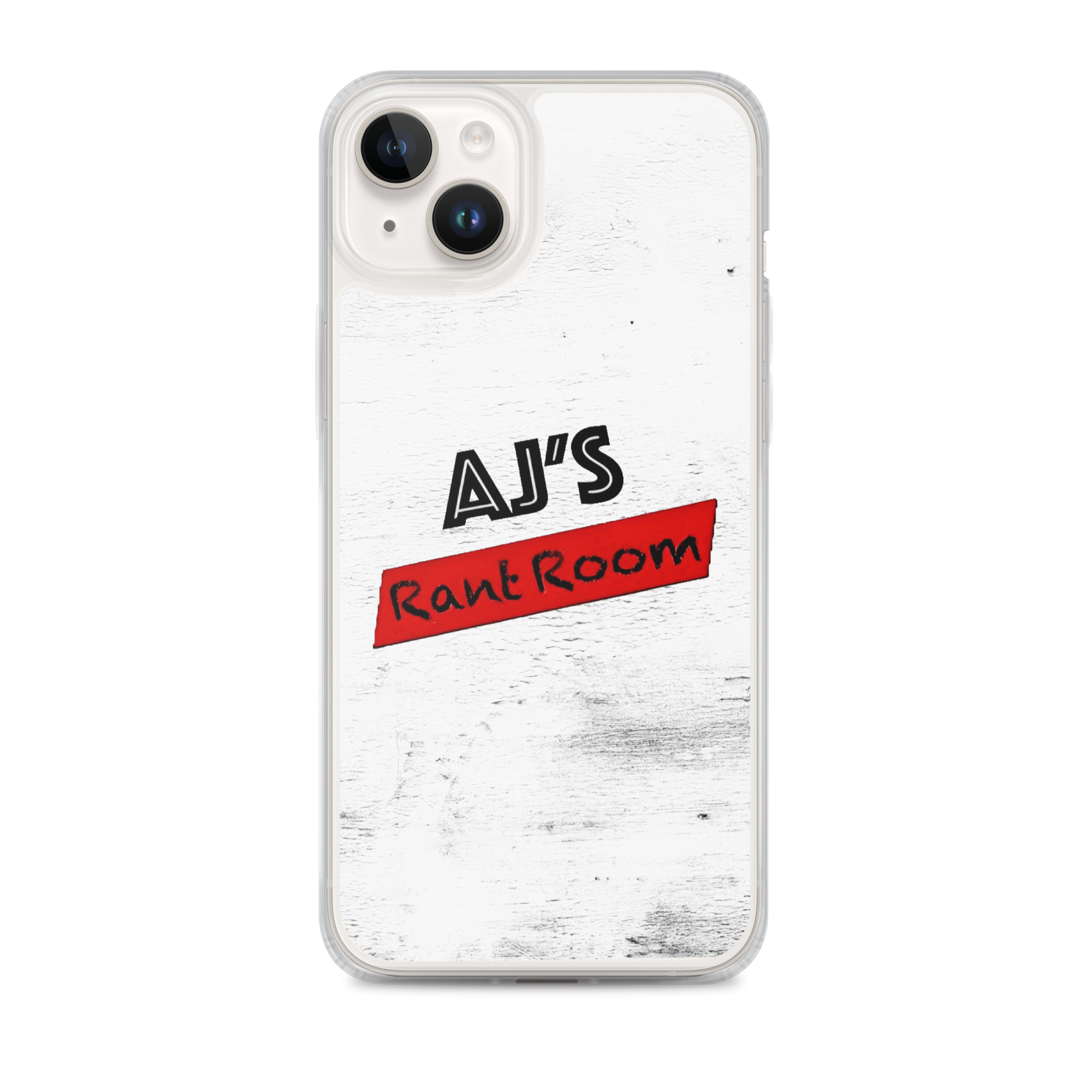 RANT ROOM  iPhone® case (white)