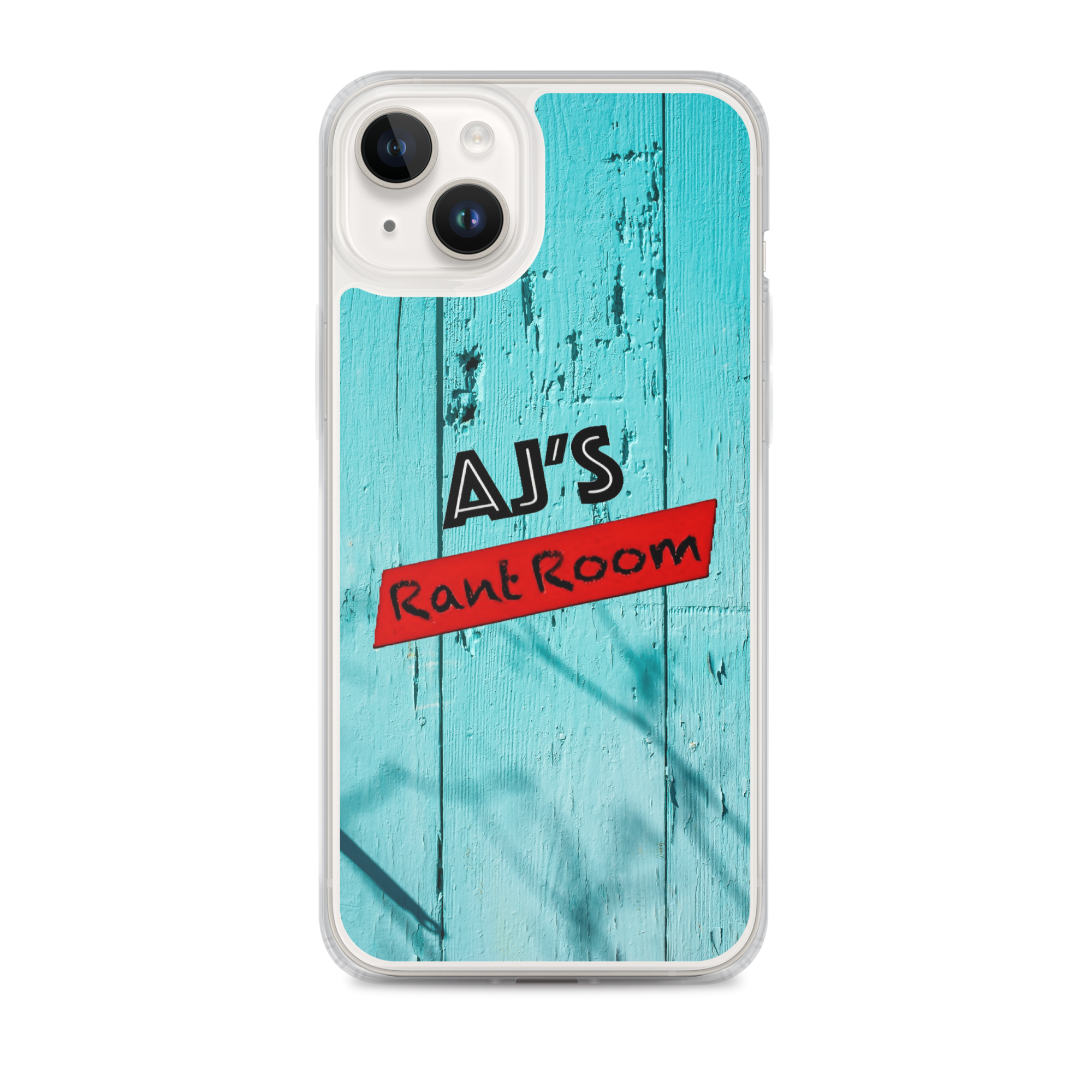 RANT ROOM  iPhone® case (blue)
