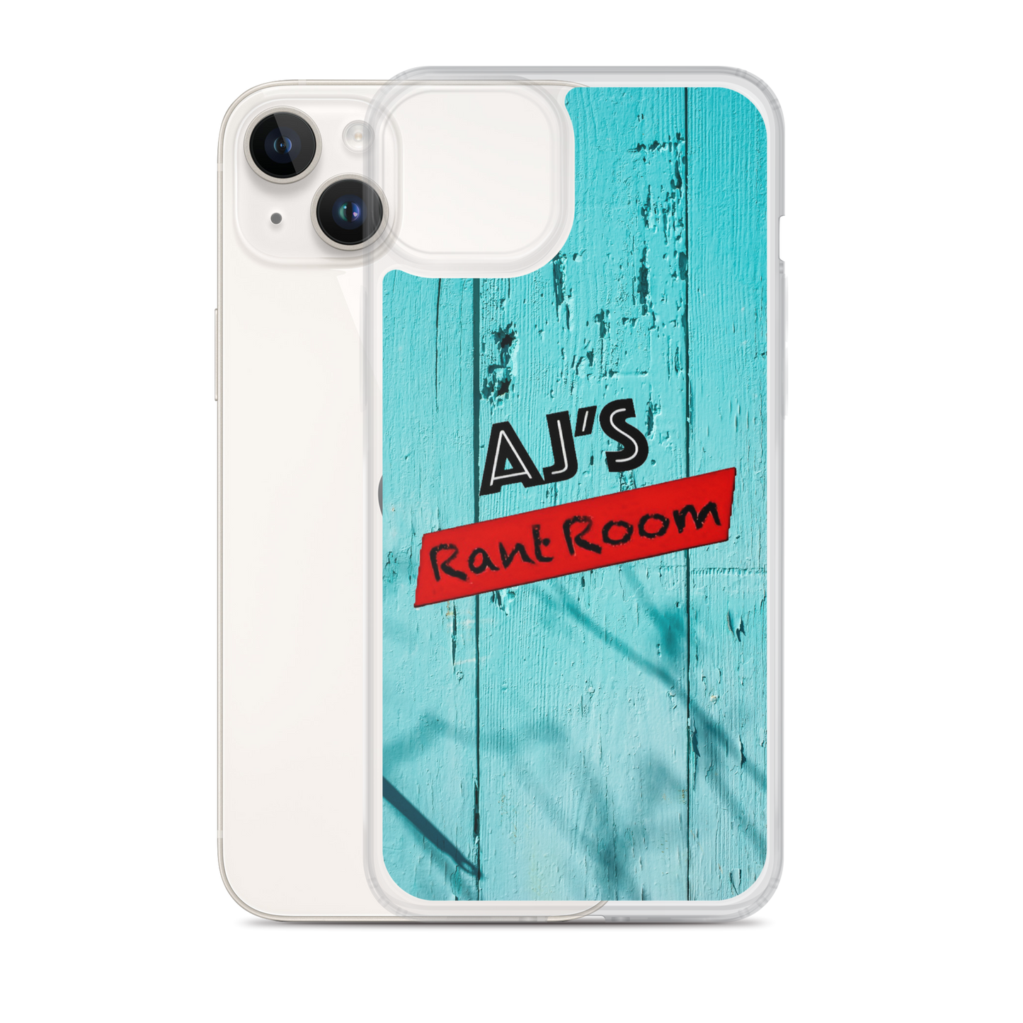 RANT ROOM  iPhone® case (blue)