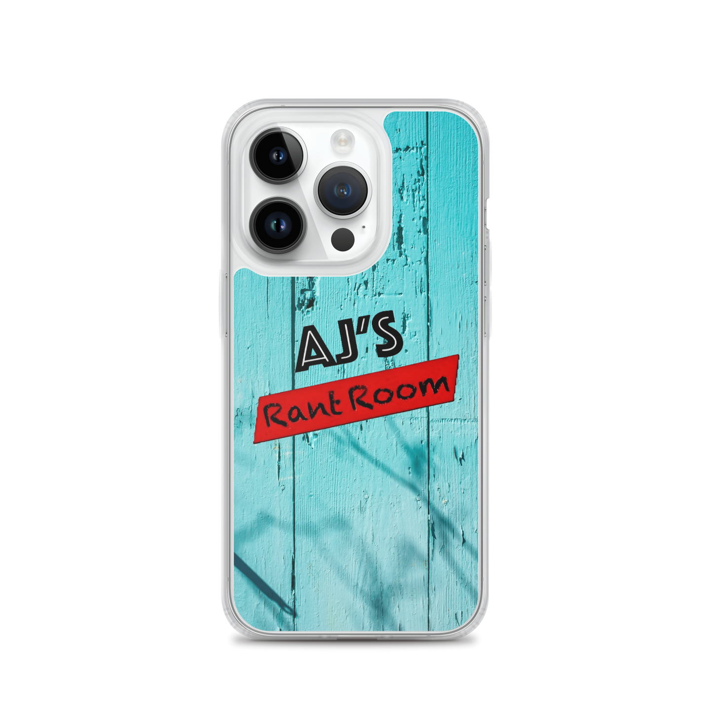 RANT ROOM  iPhone® case (blue)