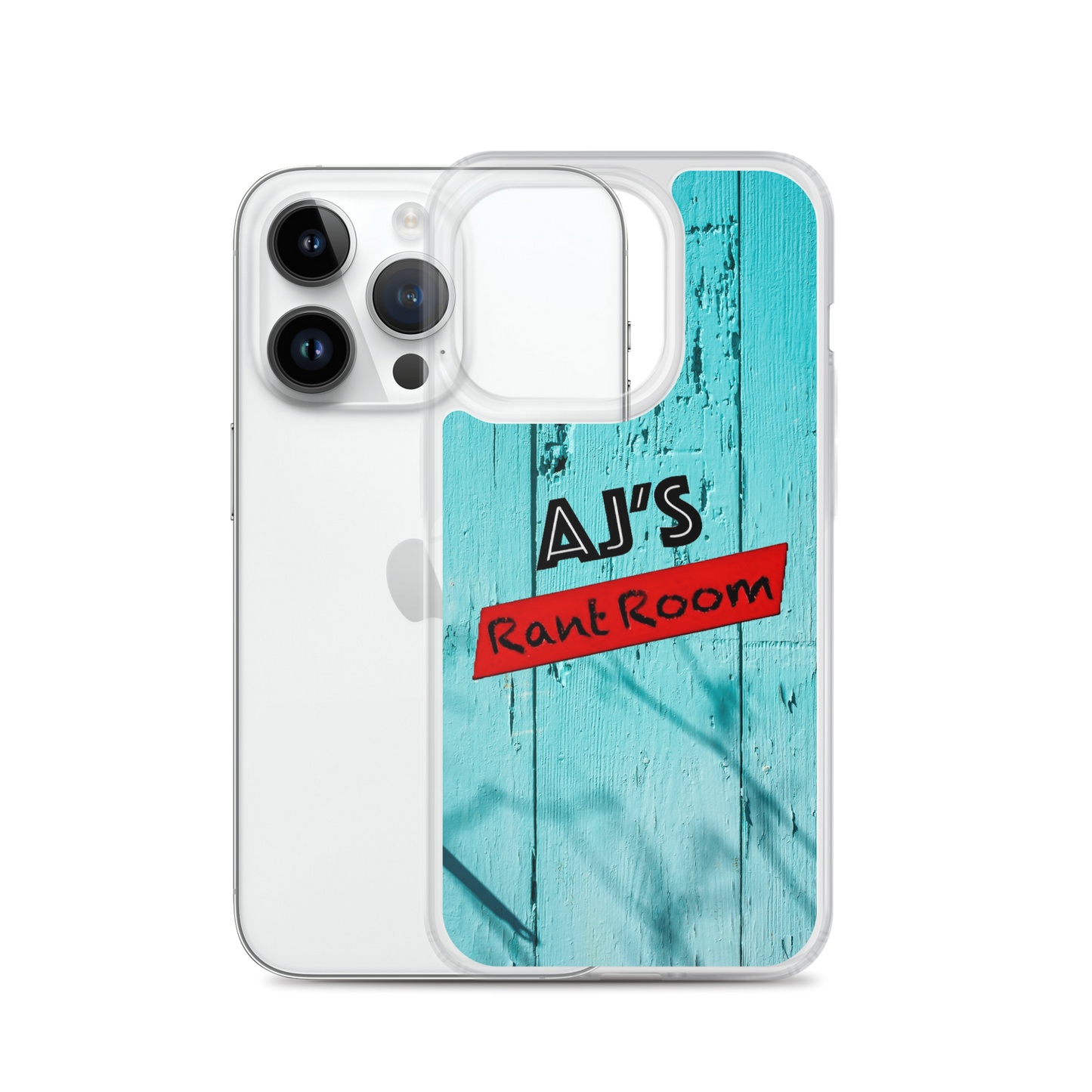 RANT ROOM  iPhone® case (blue)