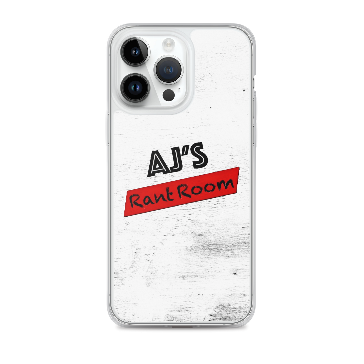 RANT ROOM  iPhone® case (white)