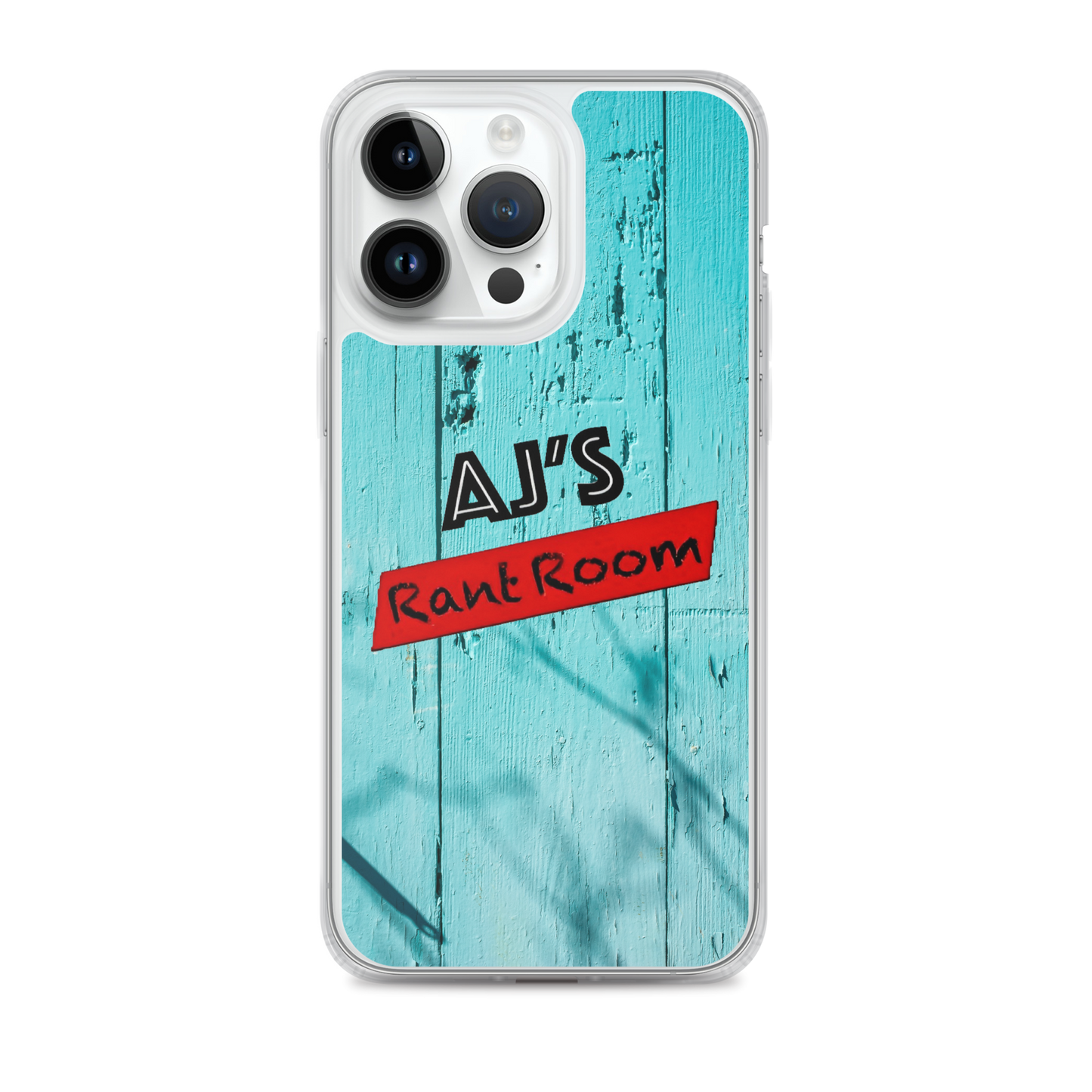 RANT ROOM  iPhone® case (blue)