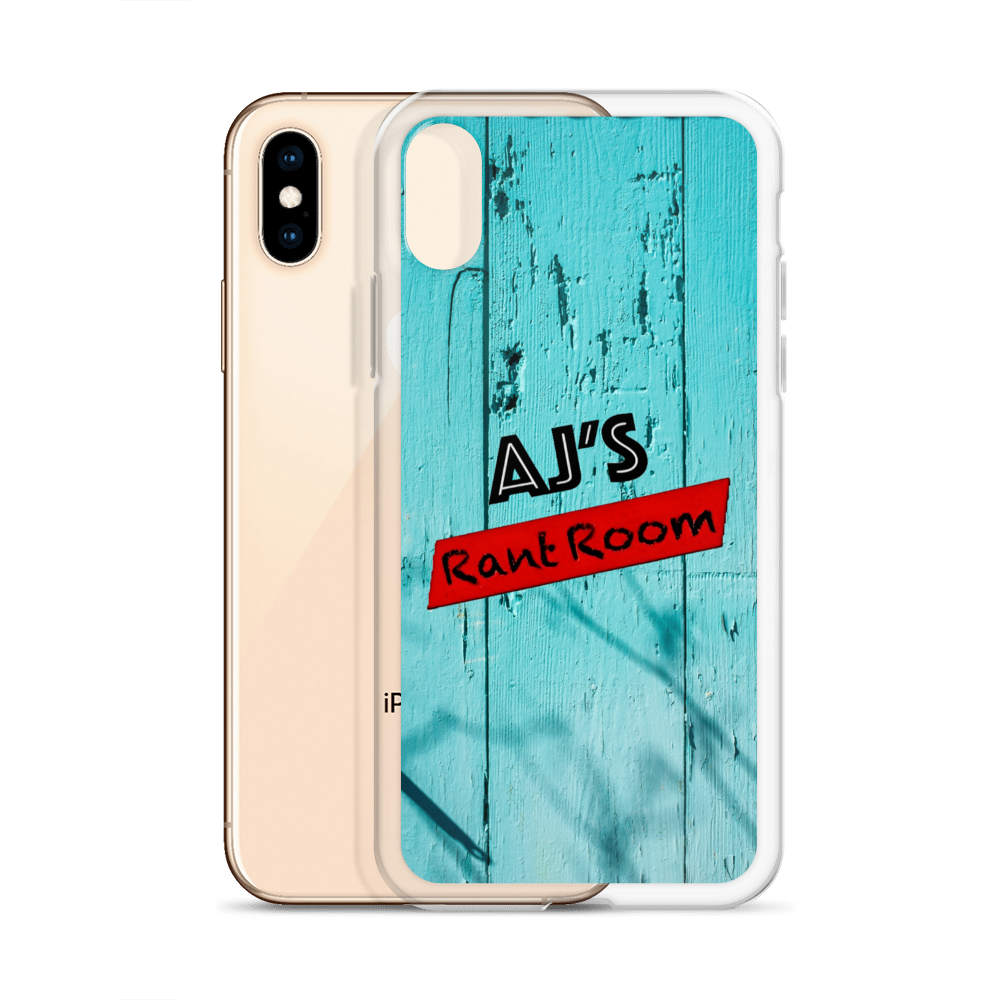 RANT ROOM  iPhone® case (blue)