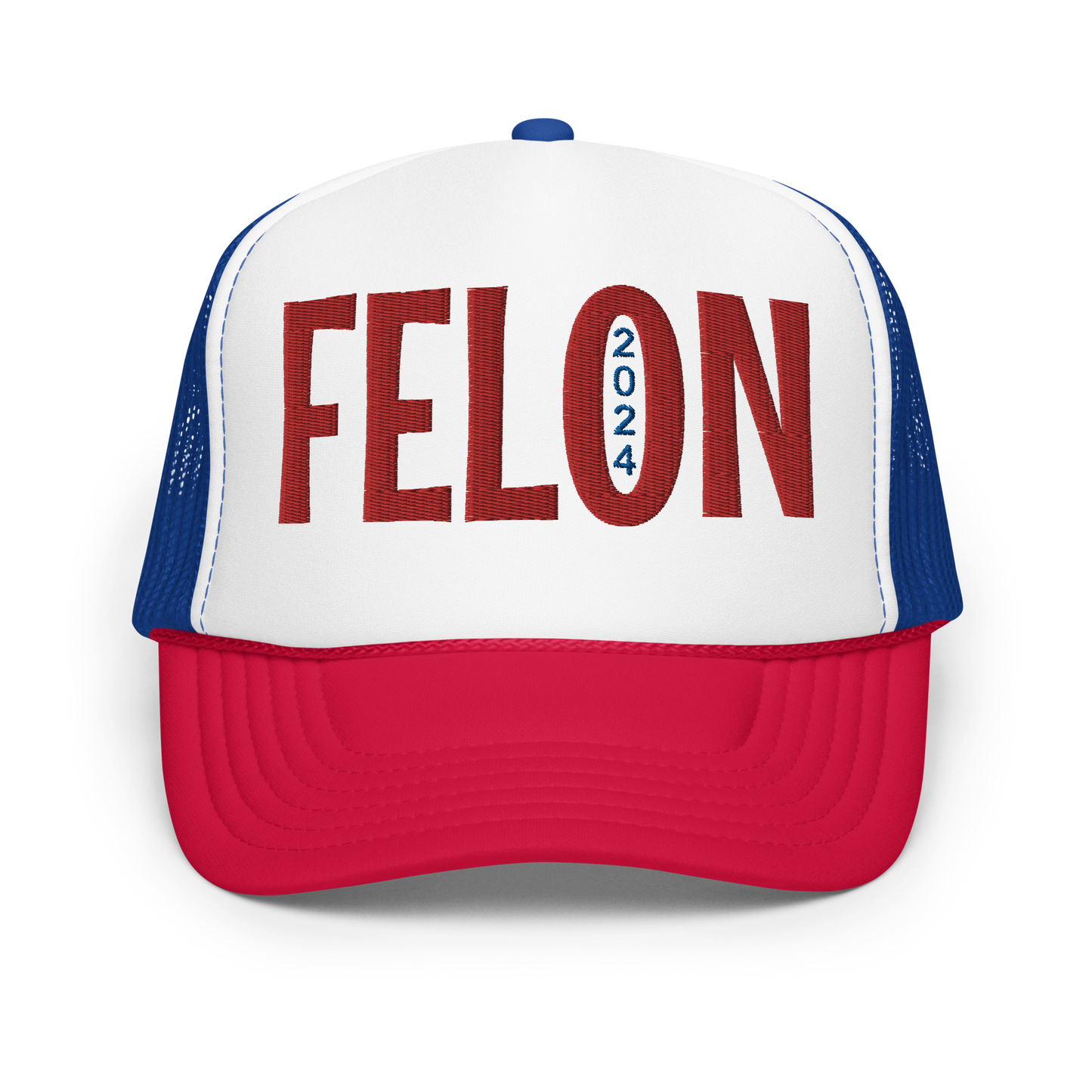 CONVICTED FELON 2024 Foam Trucker (Red)