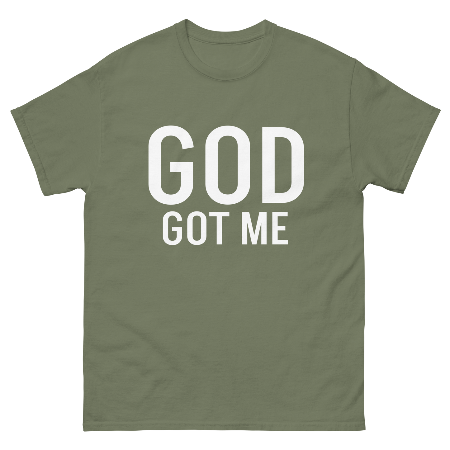 GOD GOT ME tee