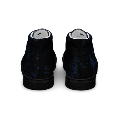 OCEAN FLOOR (Men’s High Top Canvas Shoes)