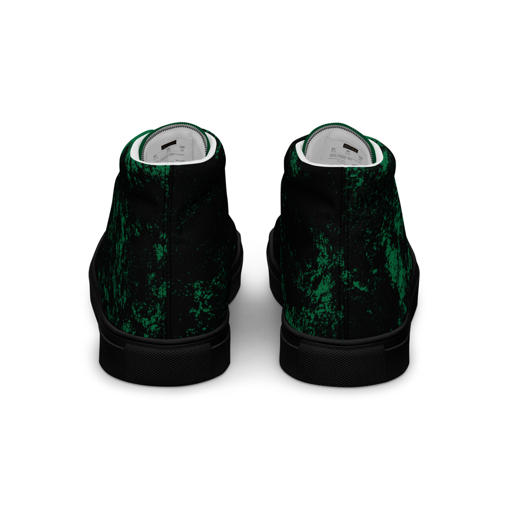 MONEY LIMES (Men’s High Top Canvas Shoes)