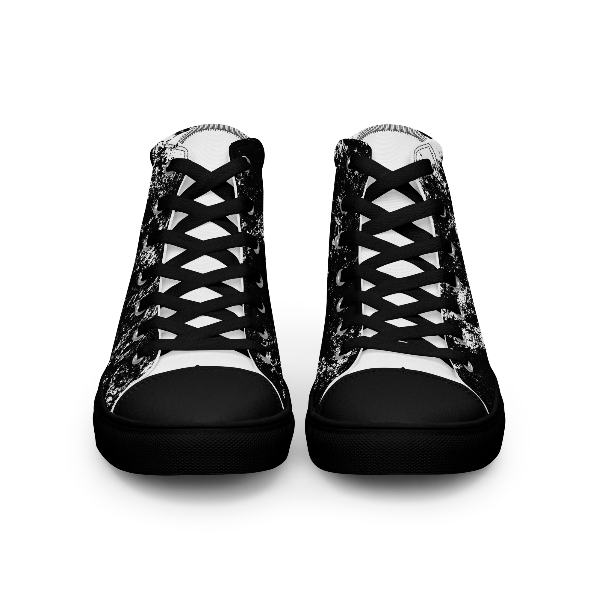 MARBLE BLANC (Men’s High Top Canvas Shoes)