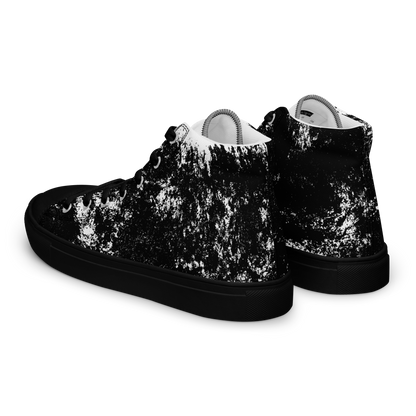 MARBLE WHITE (Men’s High Top Canvas Shoes)