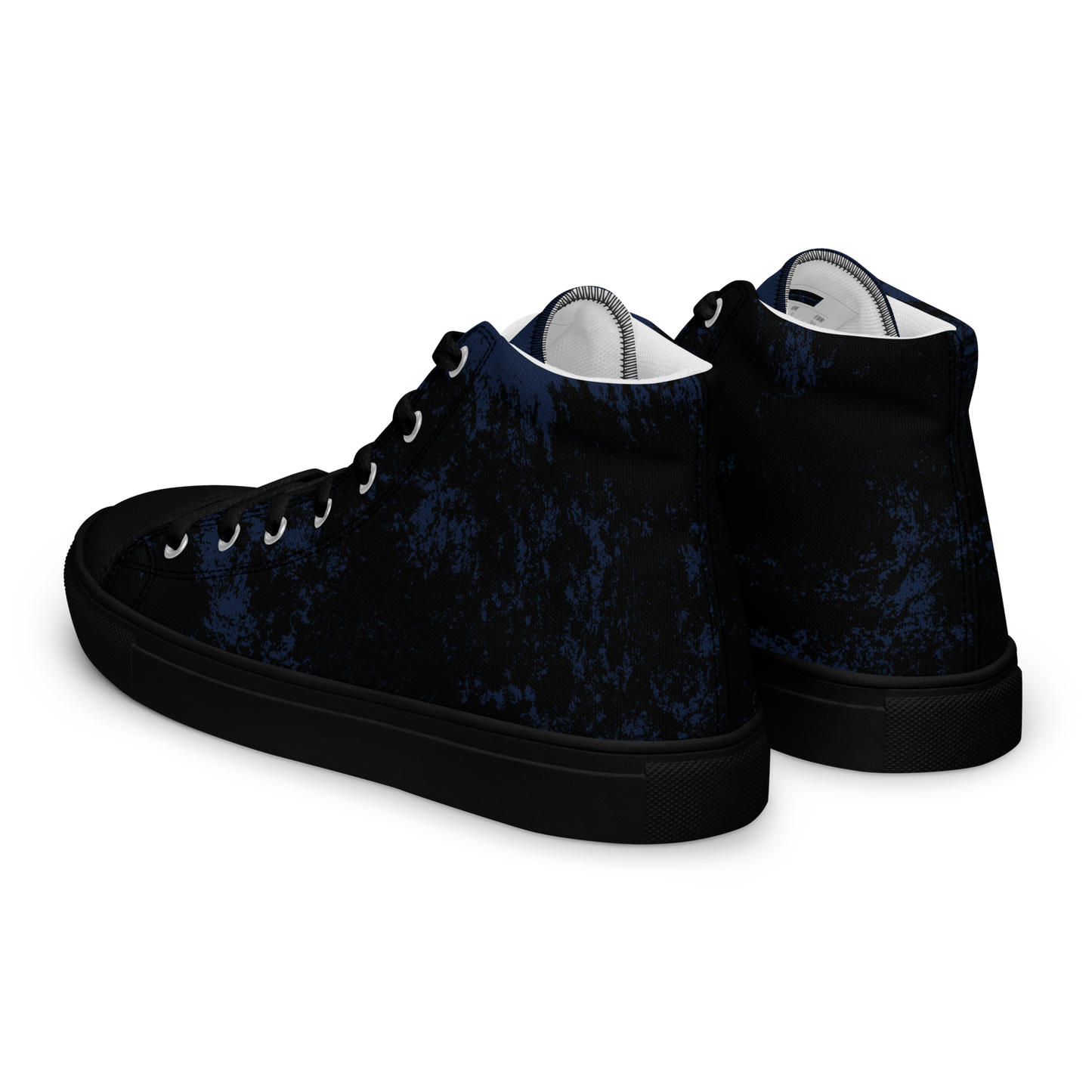 OCEAN FLOOR (Men’s High Top Canvas Shoes)