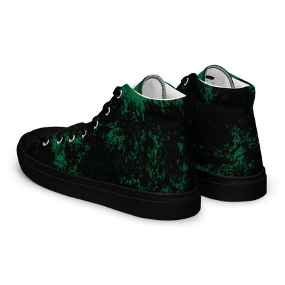 MONEY LIMES (Men’s High Top Canvas Shoes)