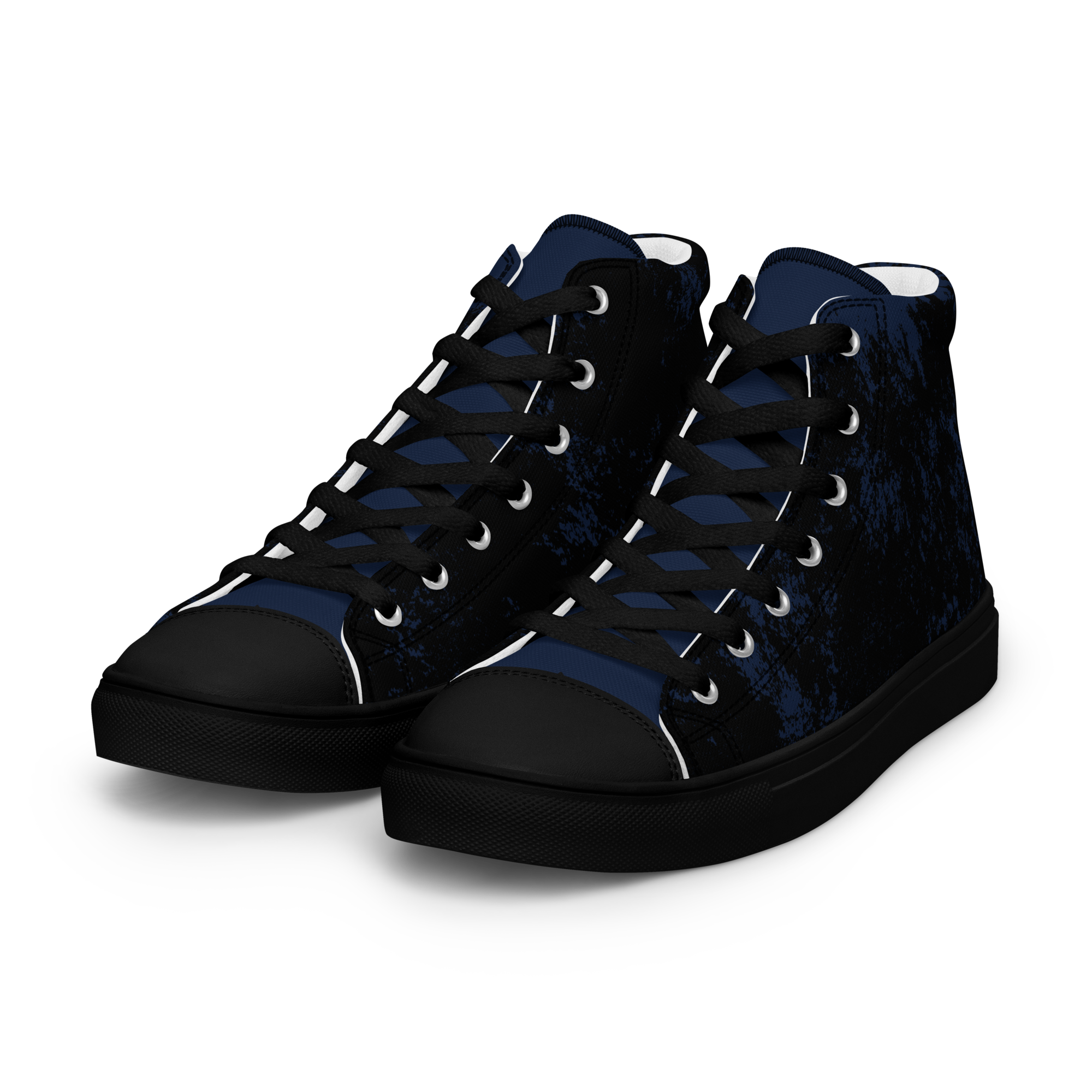 OCEAN FLOOR (Men’s High Top Canvas Shoes)