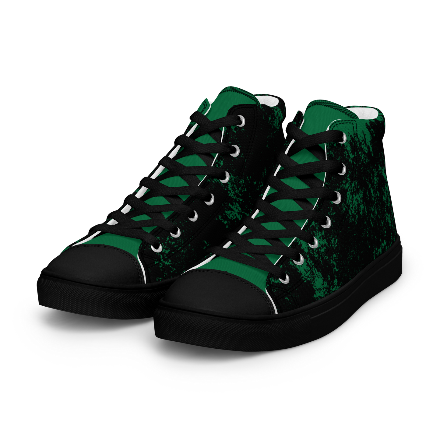 MONEY LIMES (Men’s High Top Canvas Shoes)